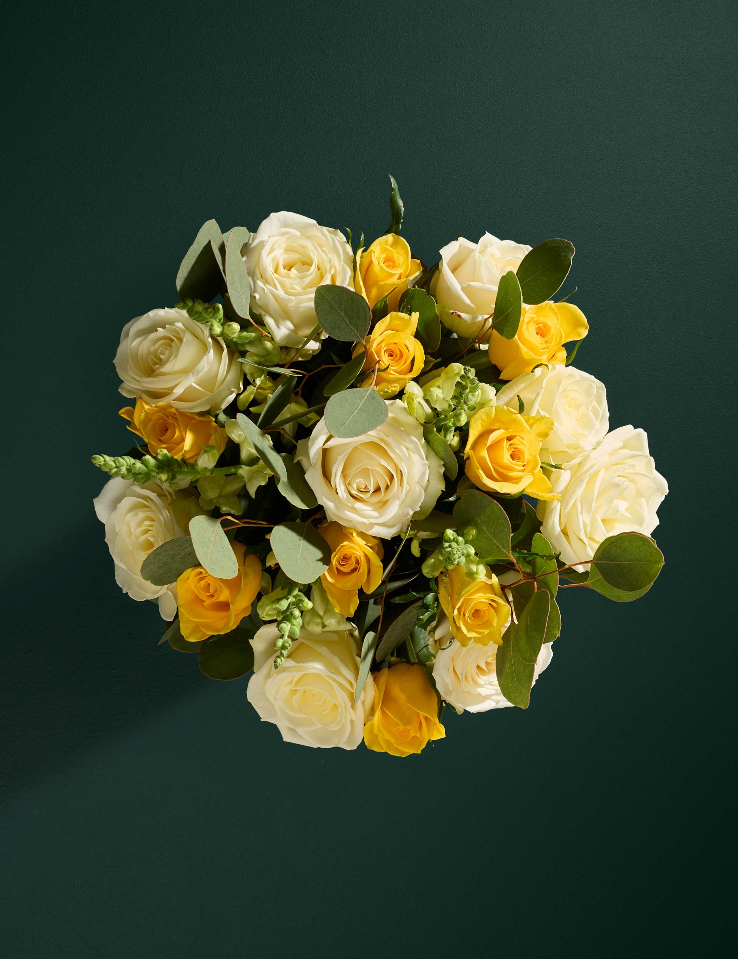 White & Yellow Rose Bouquet 2 of 5
