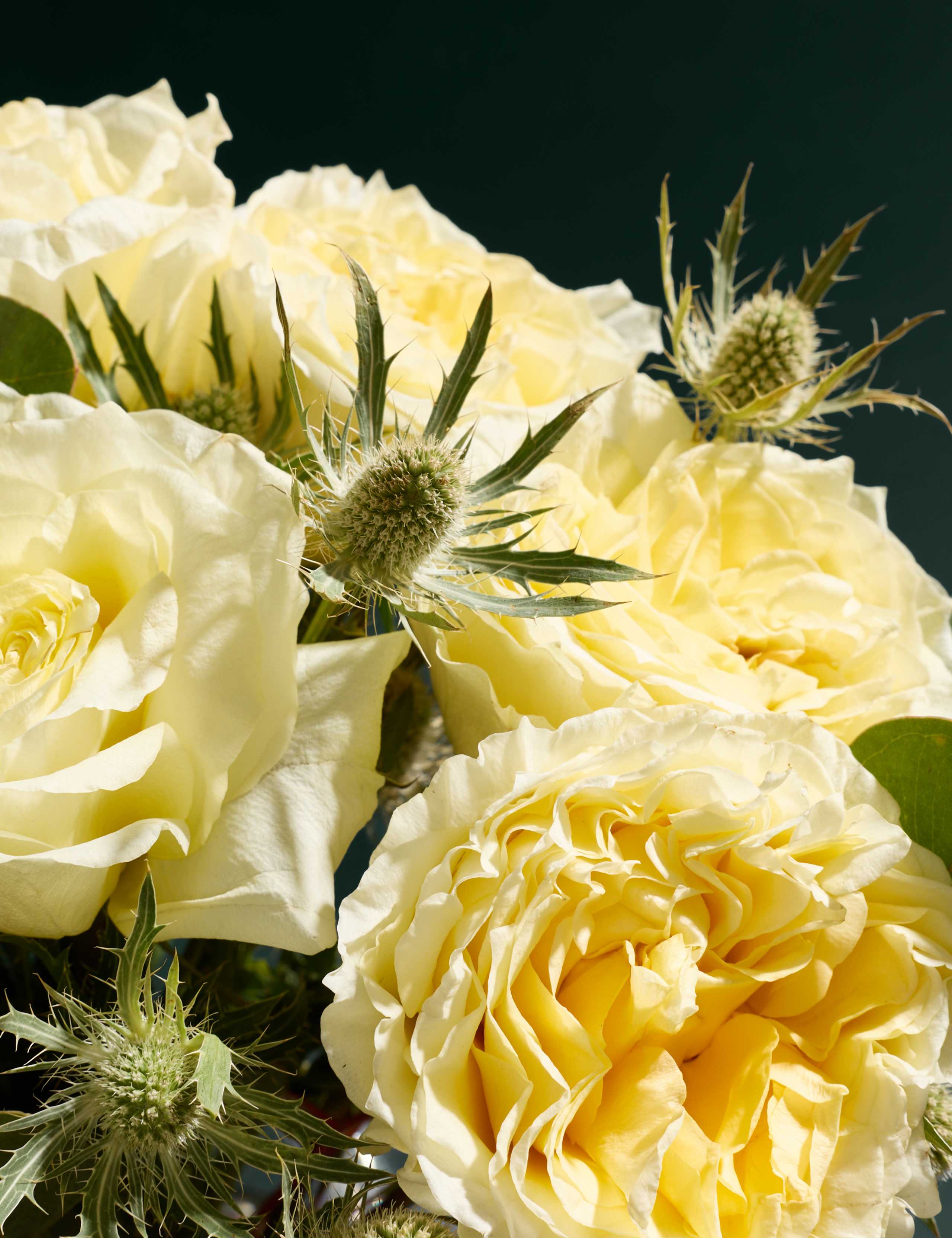 Peony Rose Crème Bouquet 3 of 4