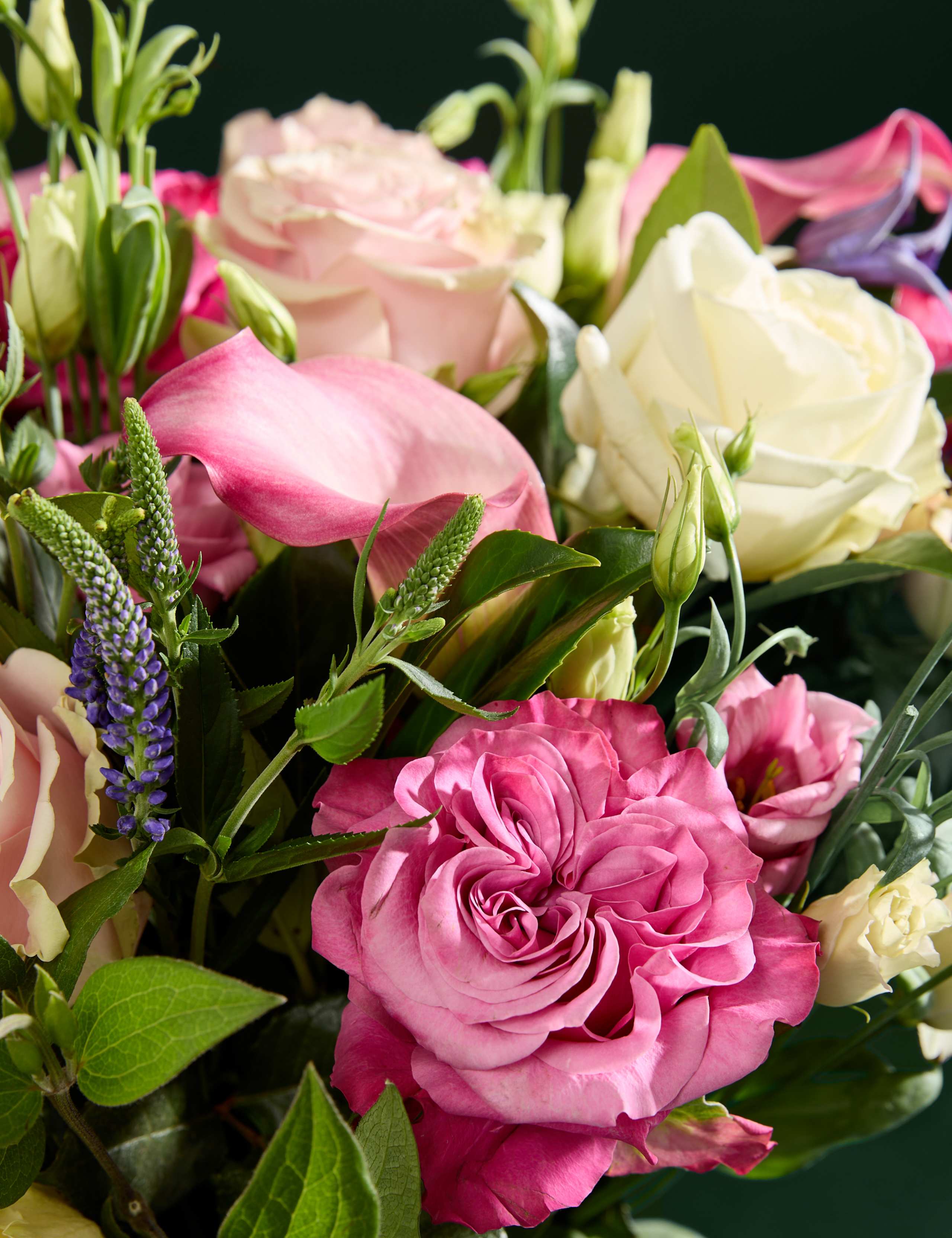 Mother's Day Luxury Pink Rose Bouquet with Champagne & Chocolates 3 of 6