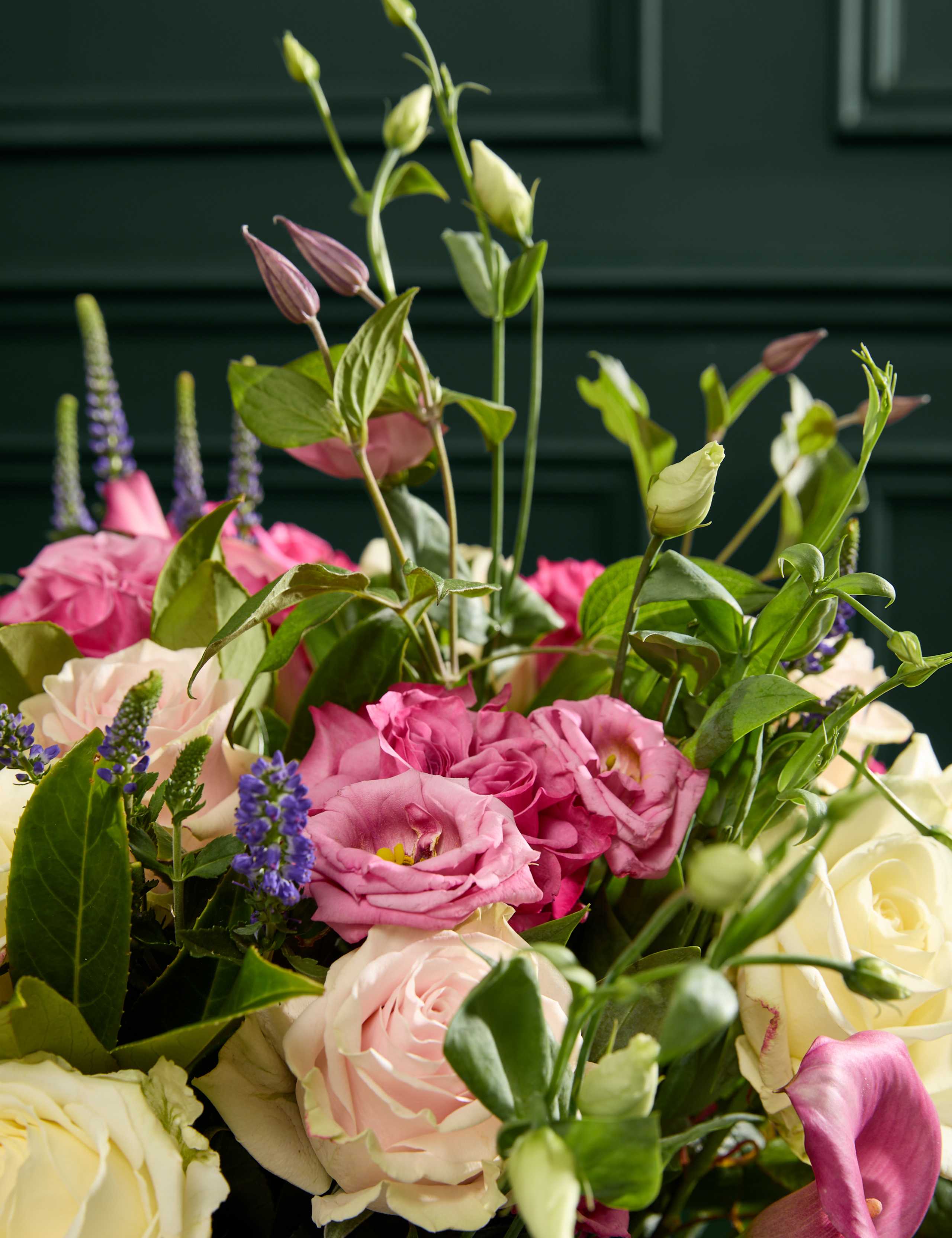 Mother's Day Luxury Pink Rose Bouquet with Champagne & Chocolates 7 of 11