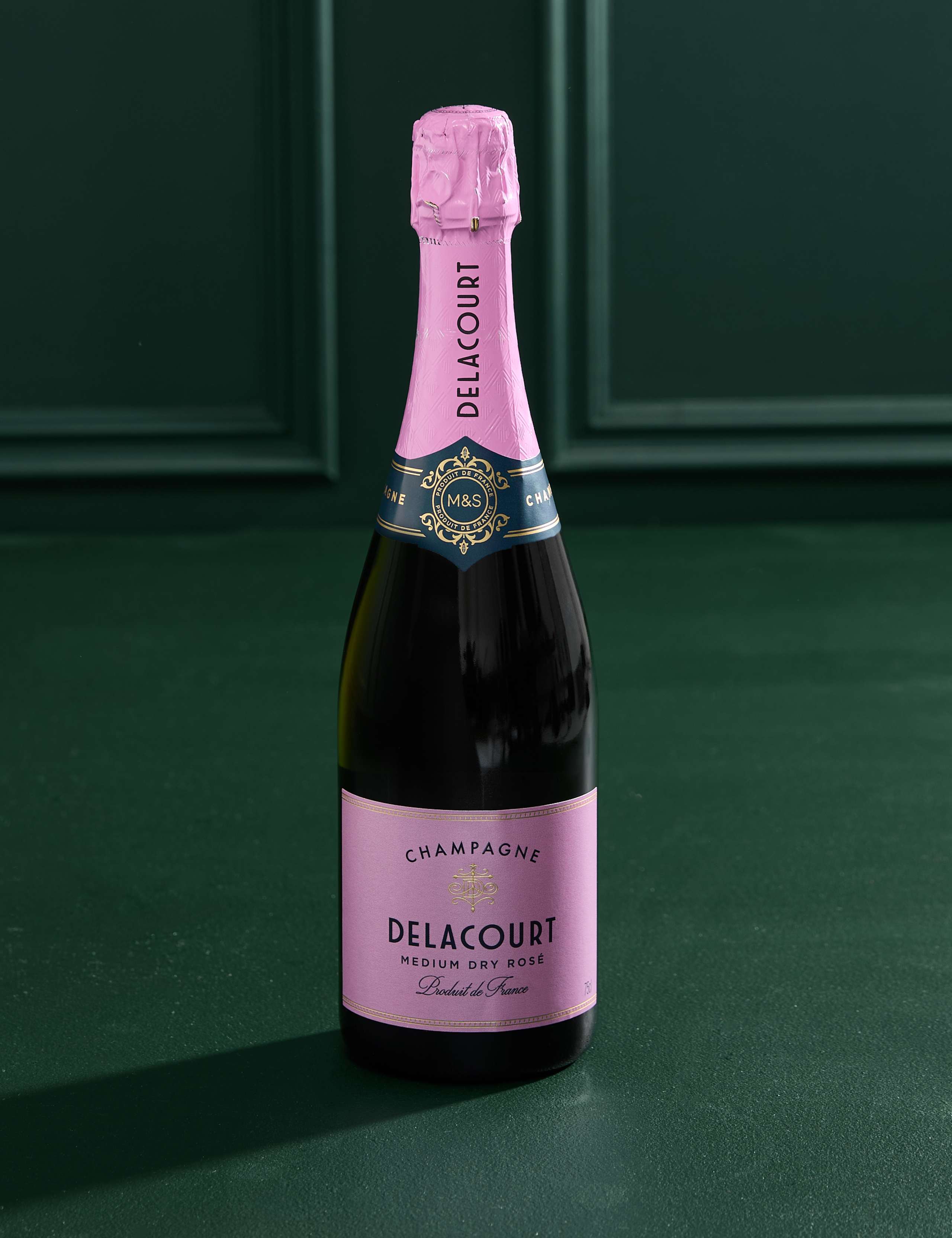 Mother's Day Pink Rose Bouquet with Rosé Champagne 4 of 6