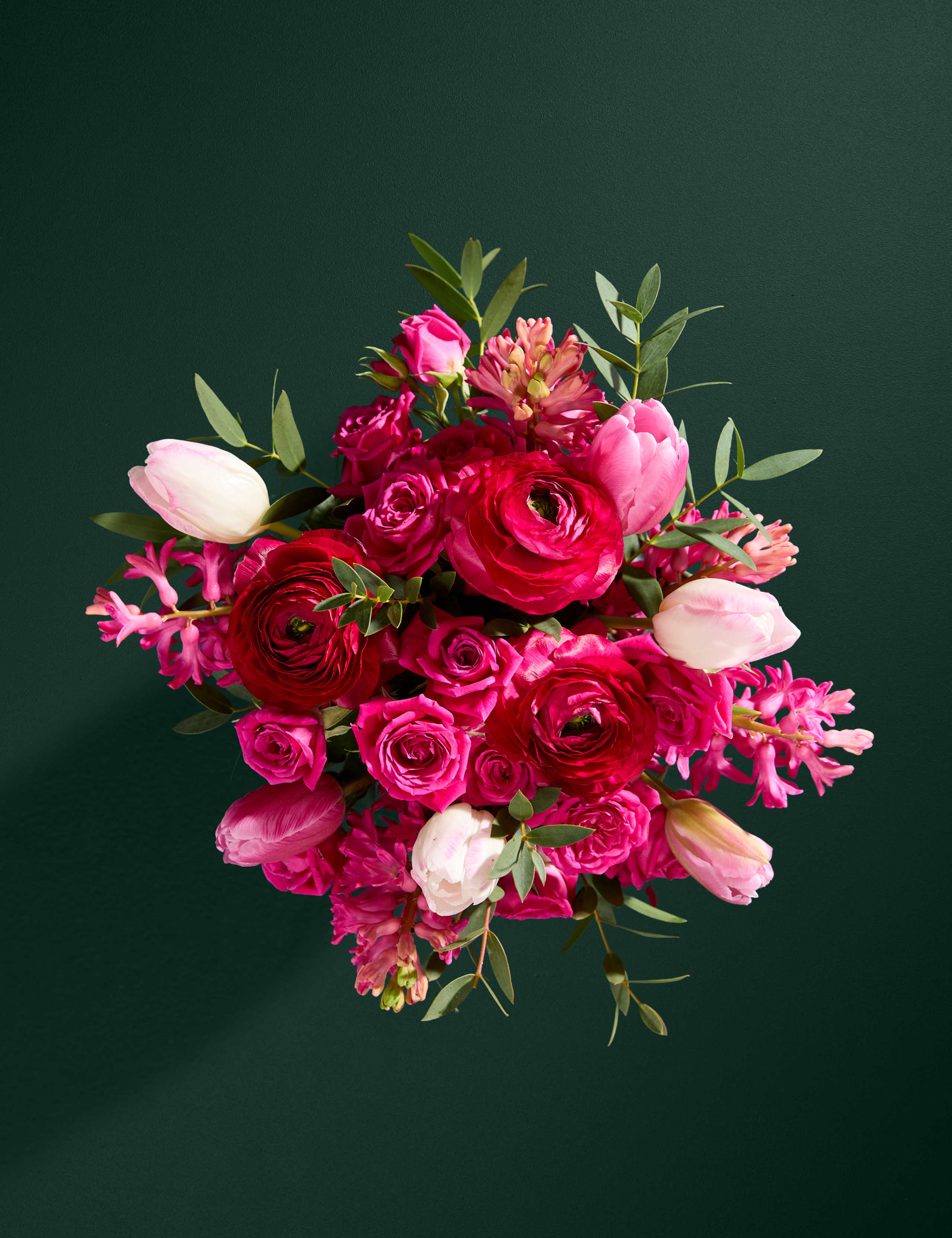 Mother's Day Ranunclus Bouquet with La Balconne Rosé Wine 2 of 6