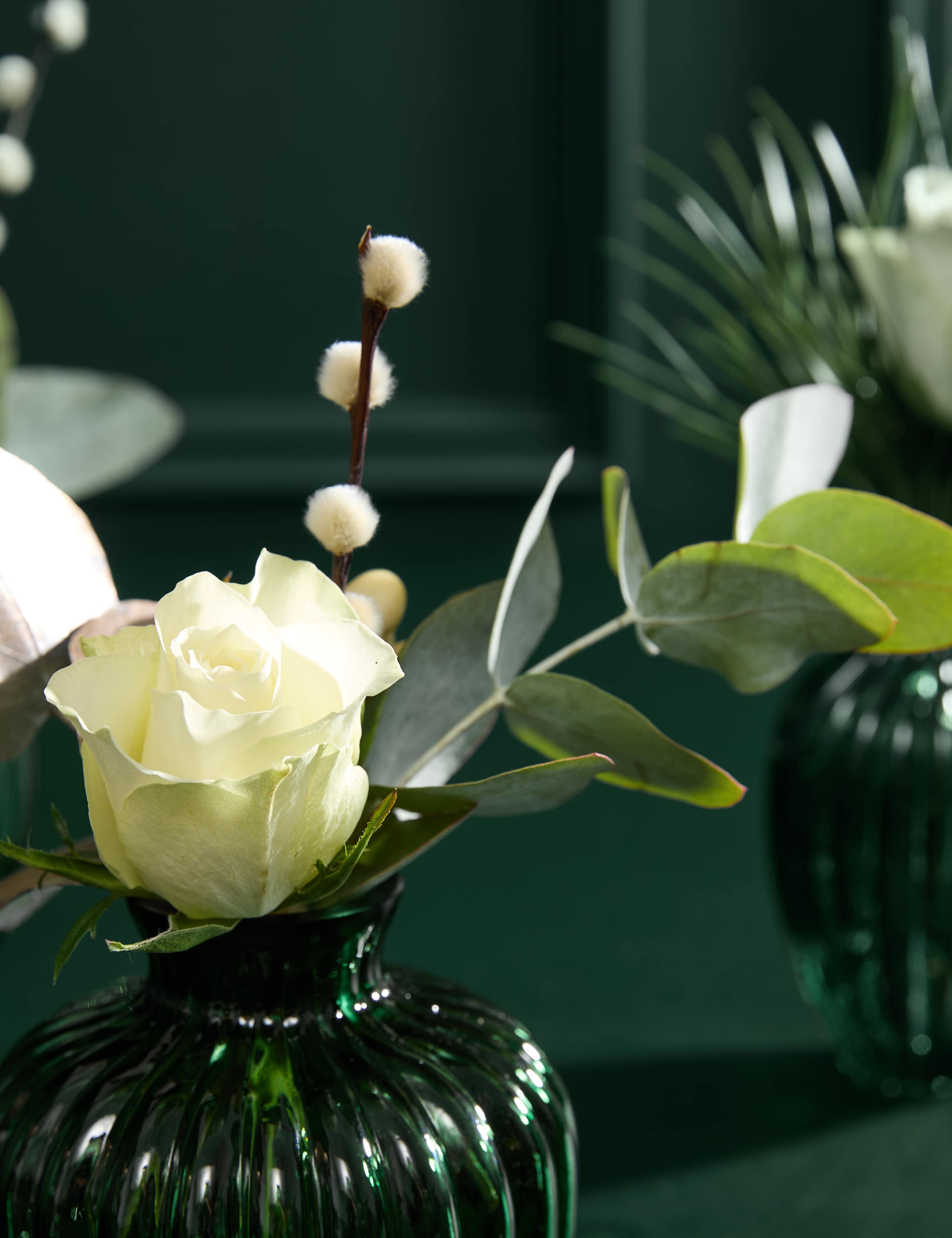 Festive Natural Floral Tablescape 3 of 5