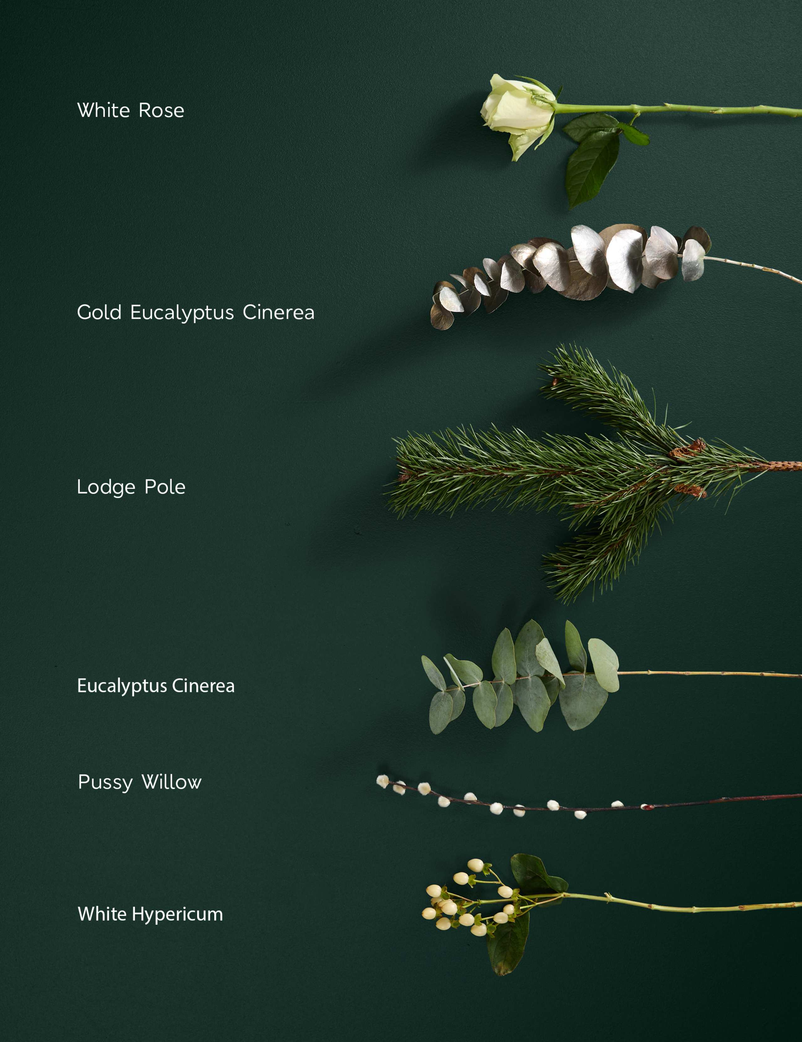 Festive Natural Floral Tablescape 4 of 5