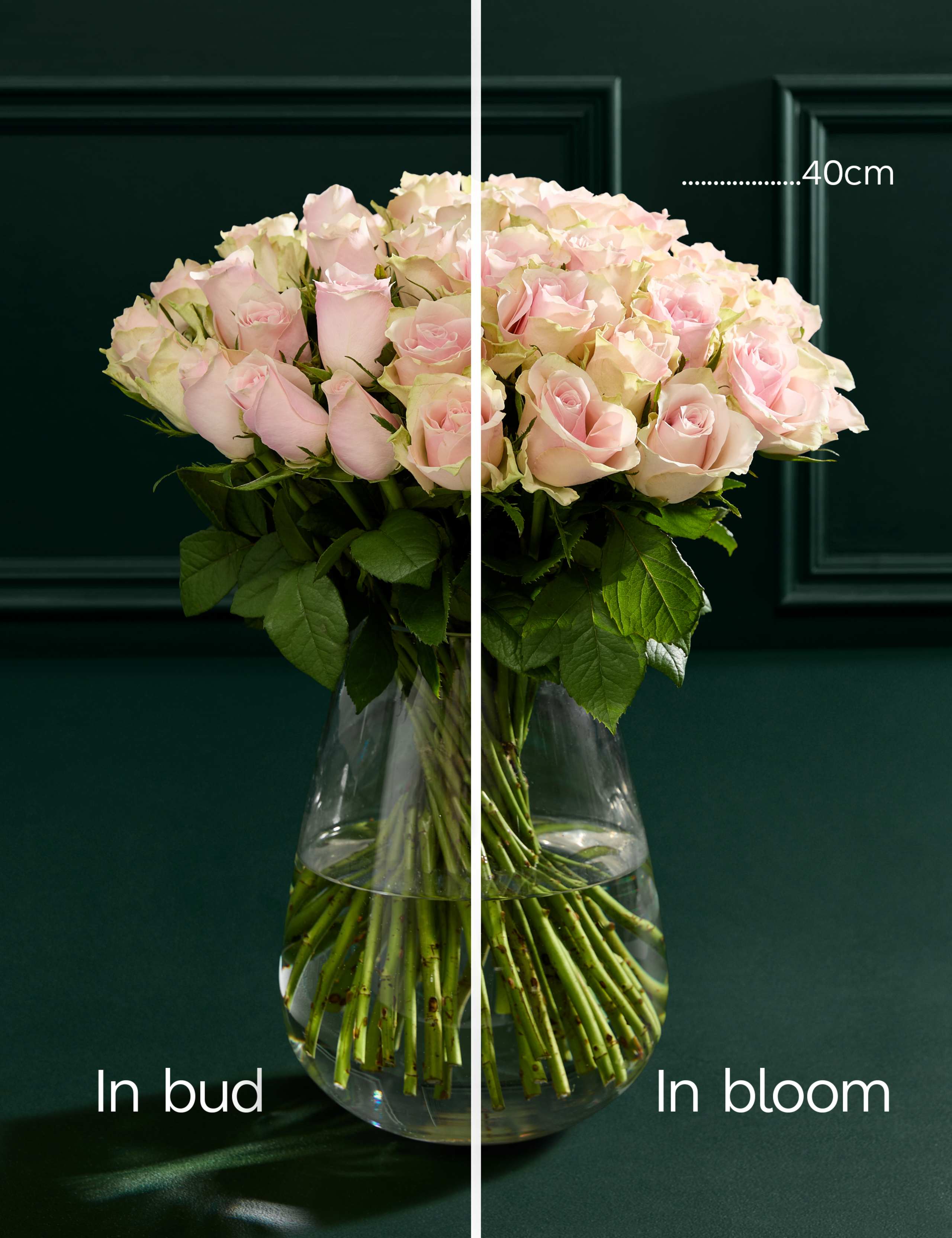 Large Blush Rose Abundance Bouquet 6 of 9