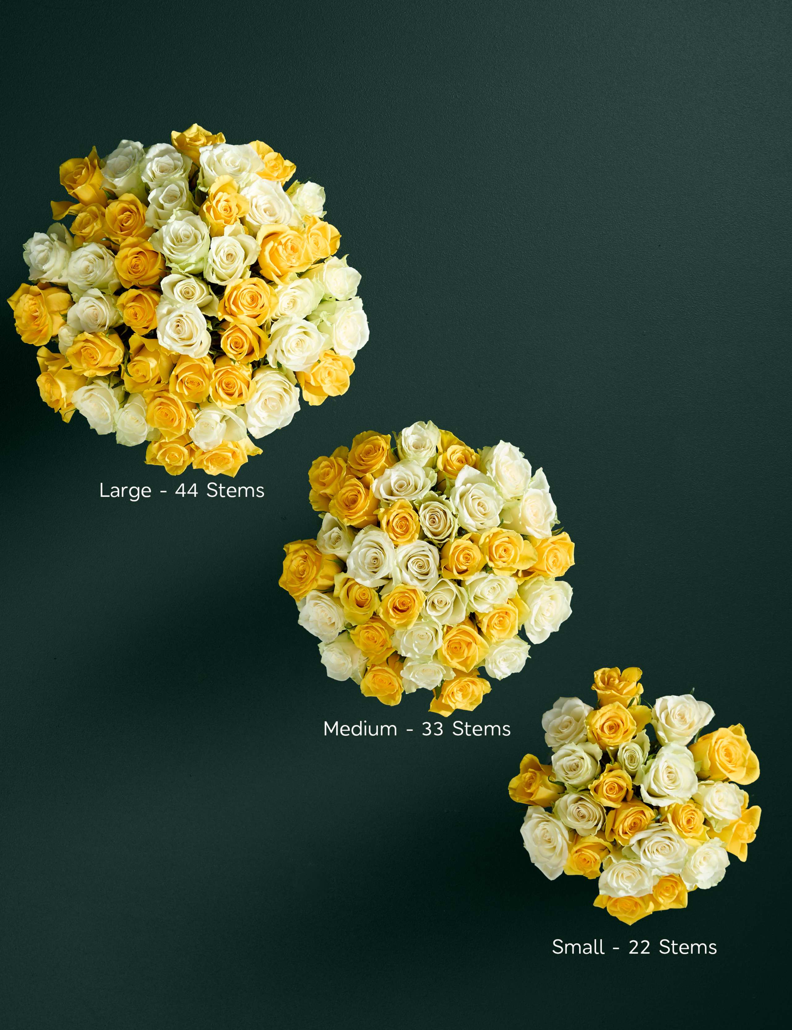 Medium Yellow Rose Abundance Bouquet 6 of 8