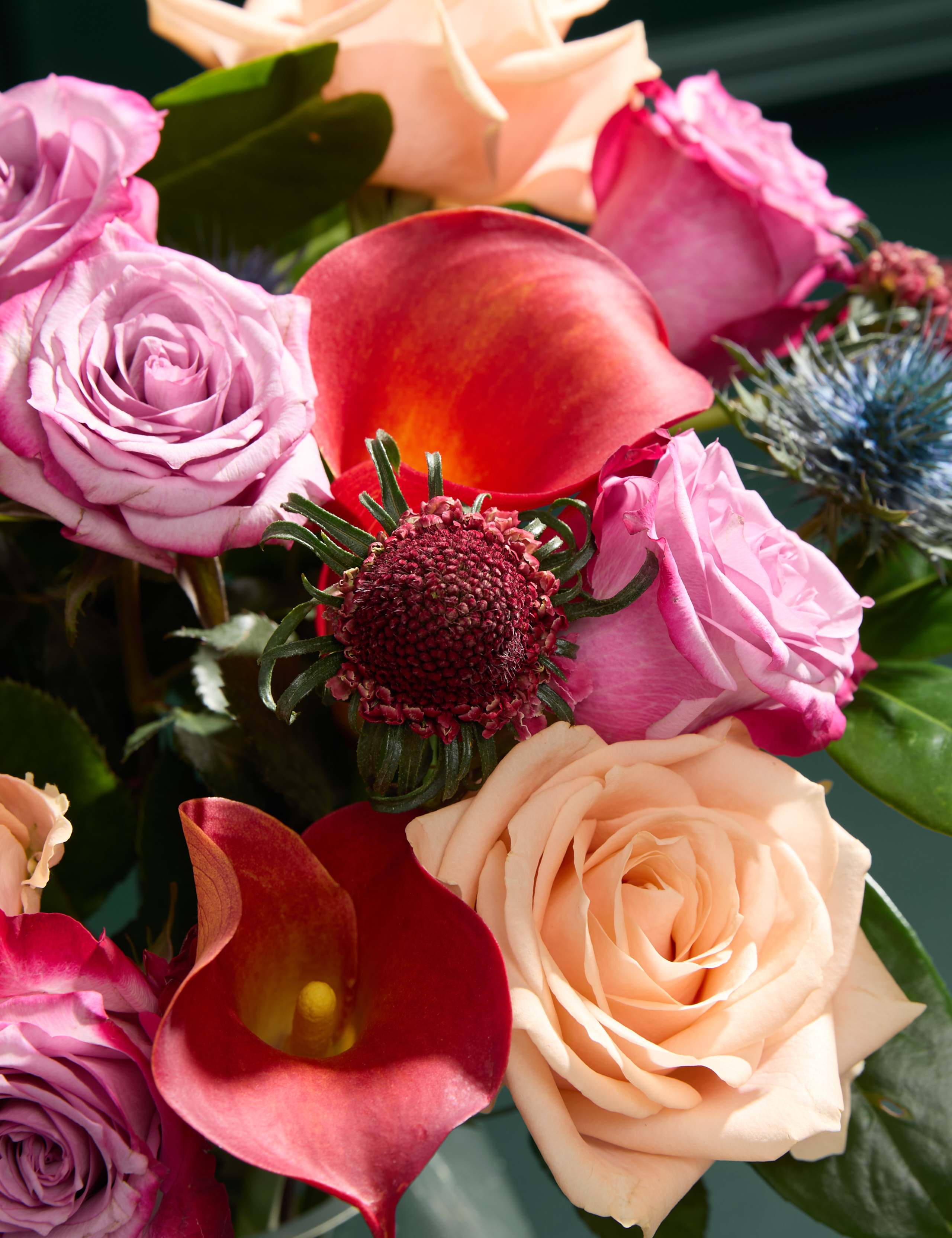 Calla Lilly & Rose Bouquet 3 of 7