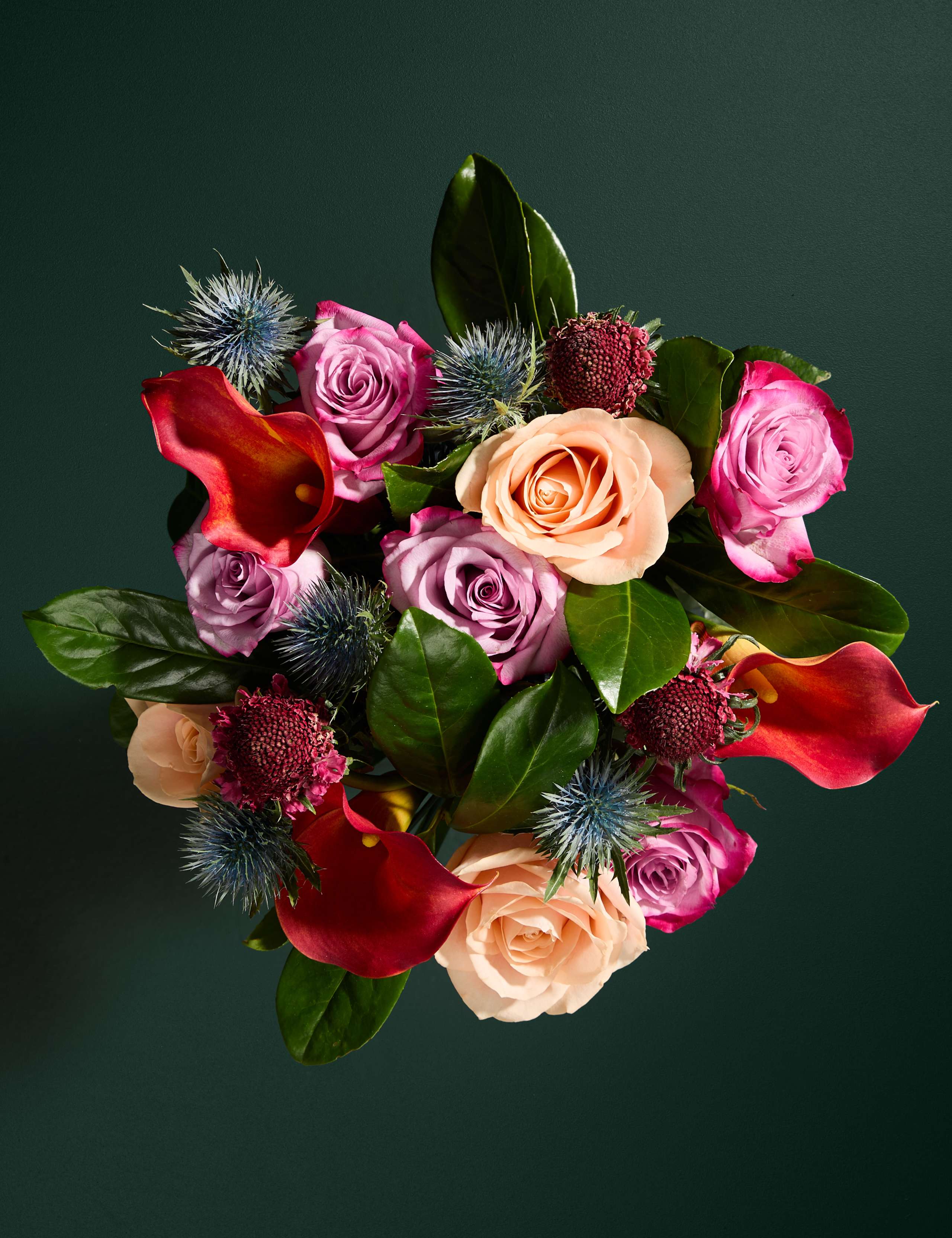 Calla Lily & Rose Bouquet 2 of 7