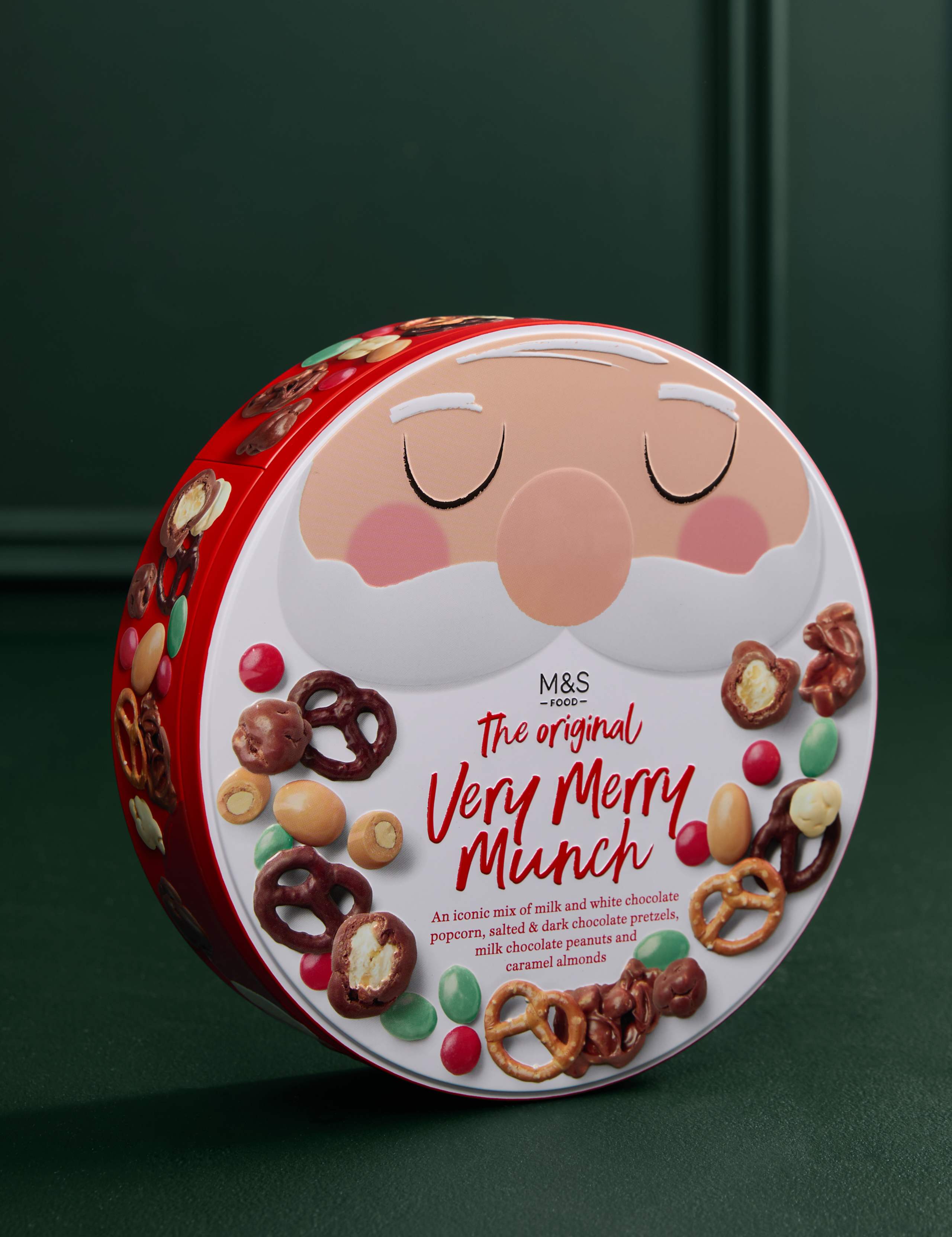 Mini Christmas Tree in Festive Star Pot & Merry Munch 3 of 4