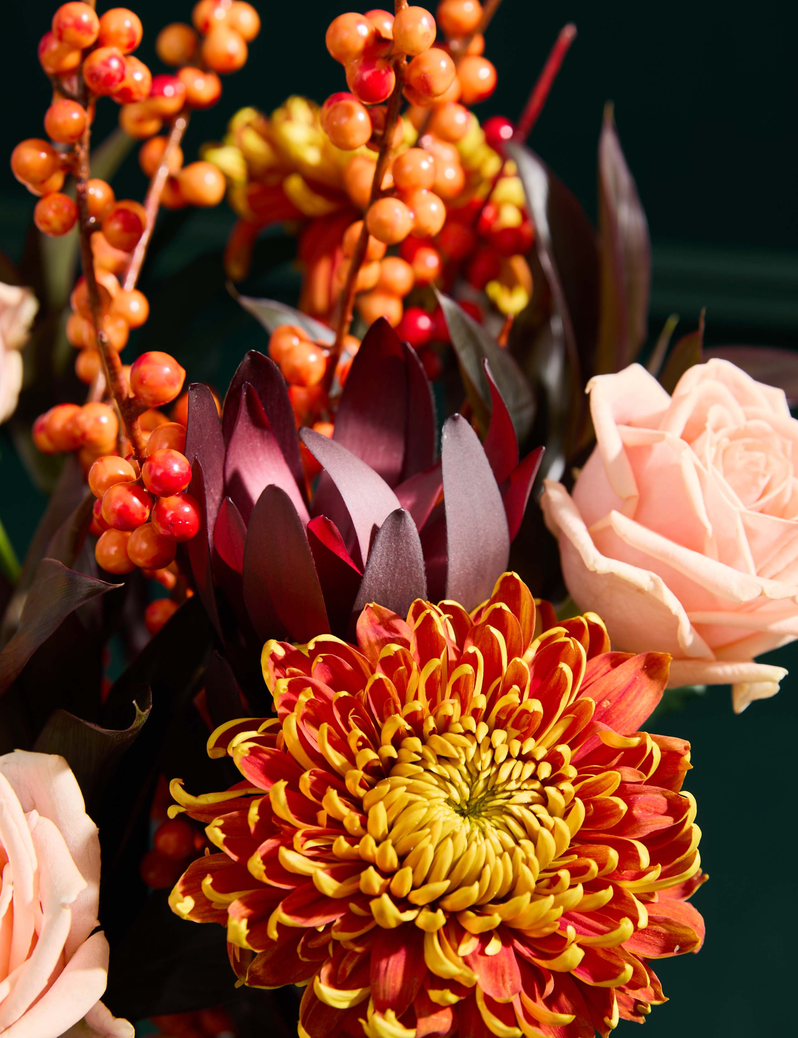 Autumnal Bouquet with Halloween Letterbox Gift 3 of 8