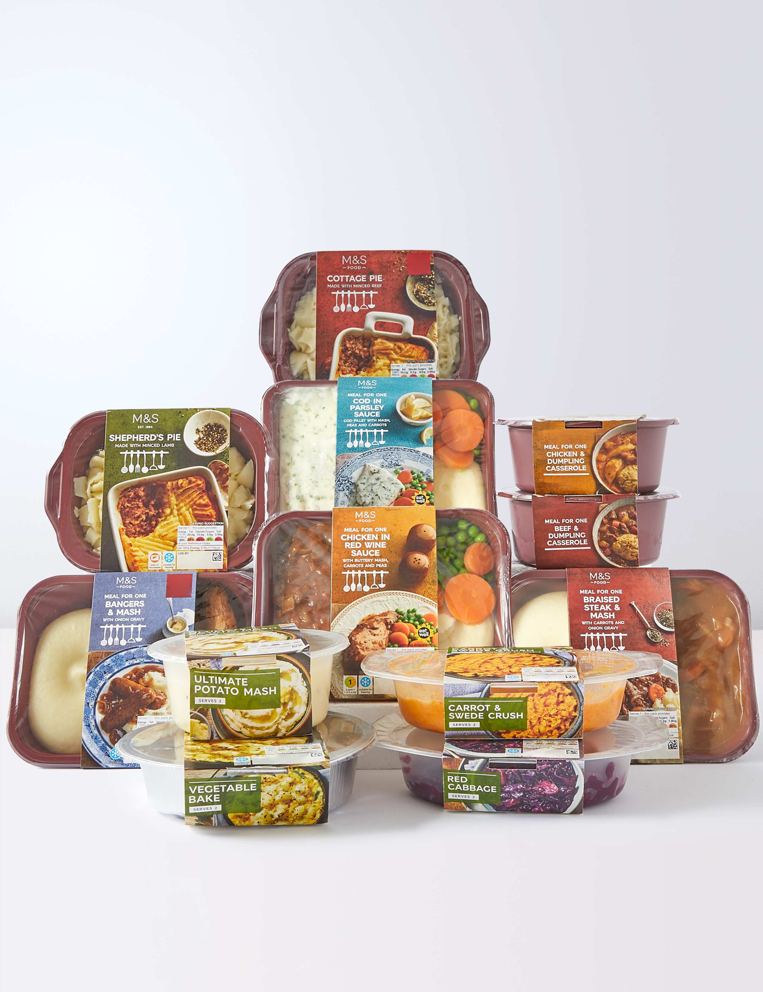 M&S Traditional Meals Food Box 1 of 5