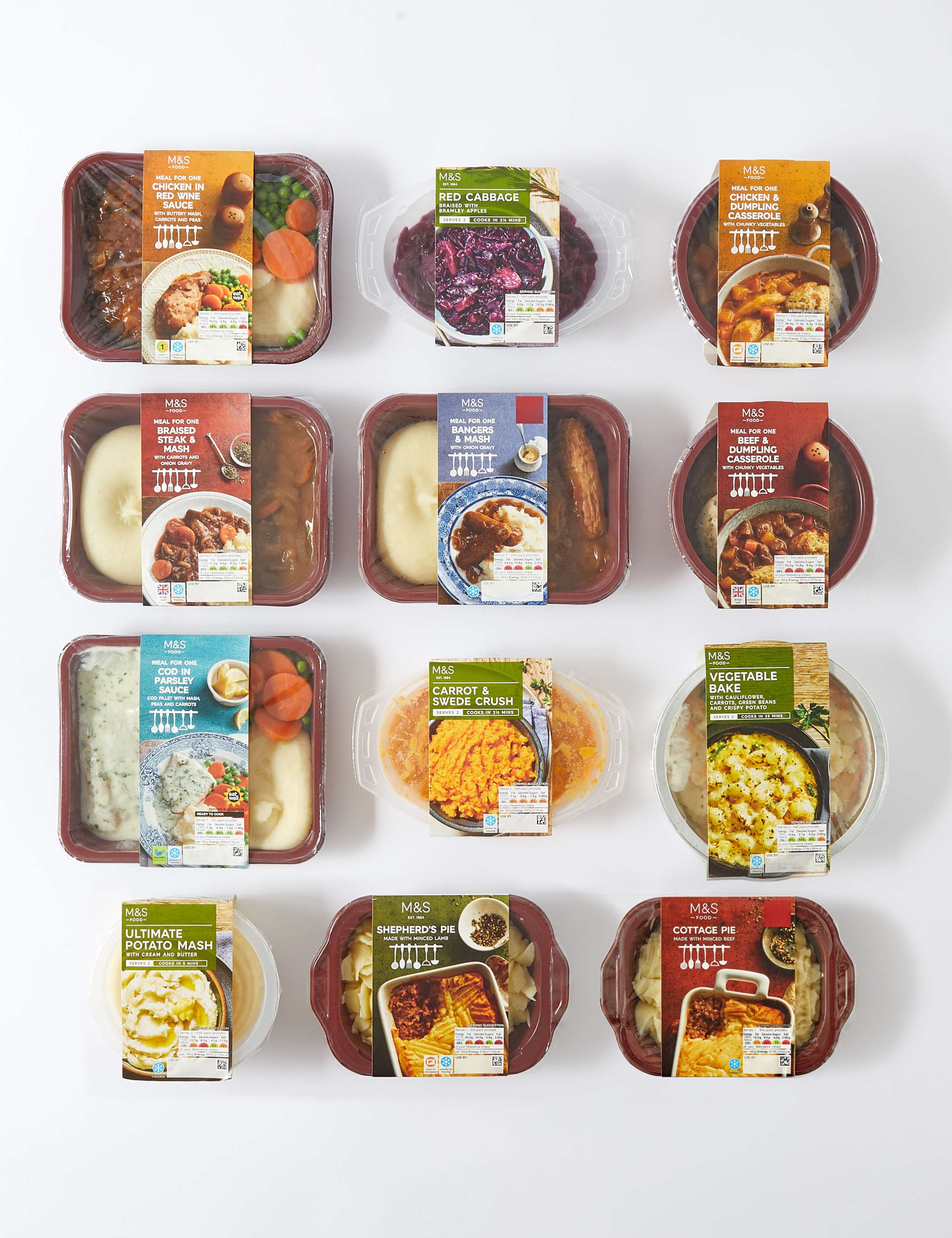 M&S Traditional Meals Food Box 2 of 5