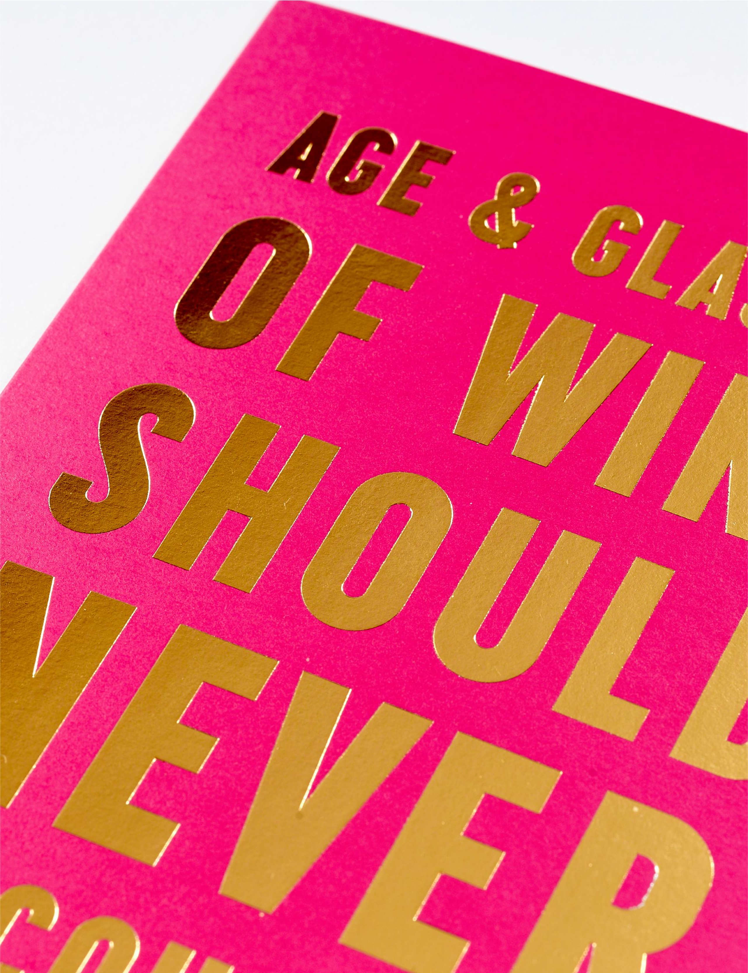 Glasses Of Wine Birthday Card 2 of 2