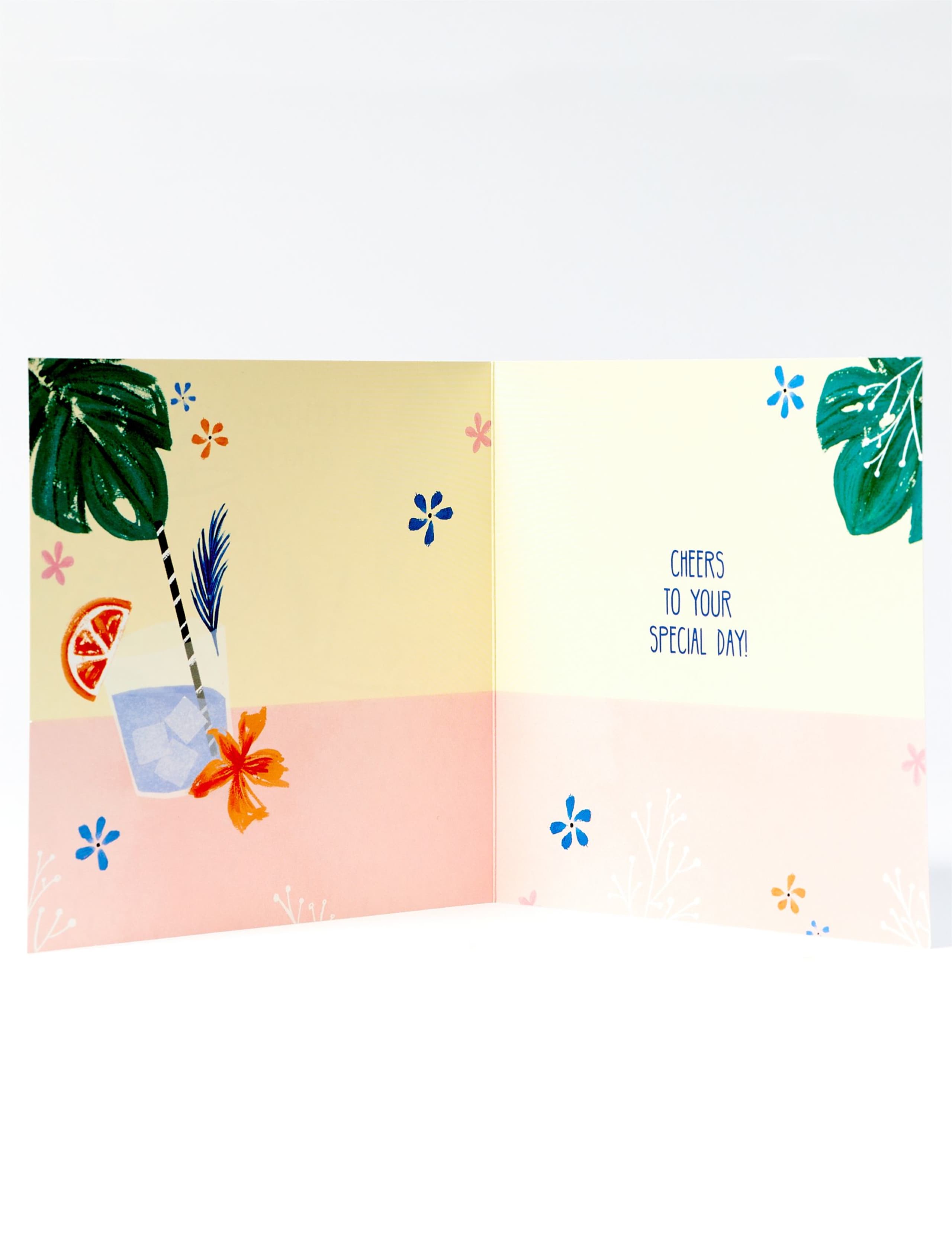 Contemporary Cocktails Birthday Card For Her 2 of 3