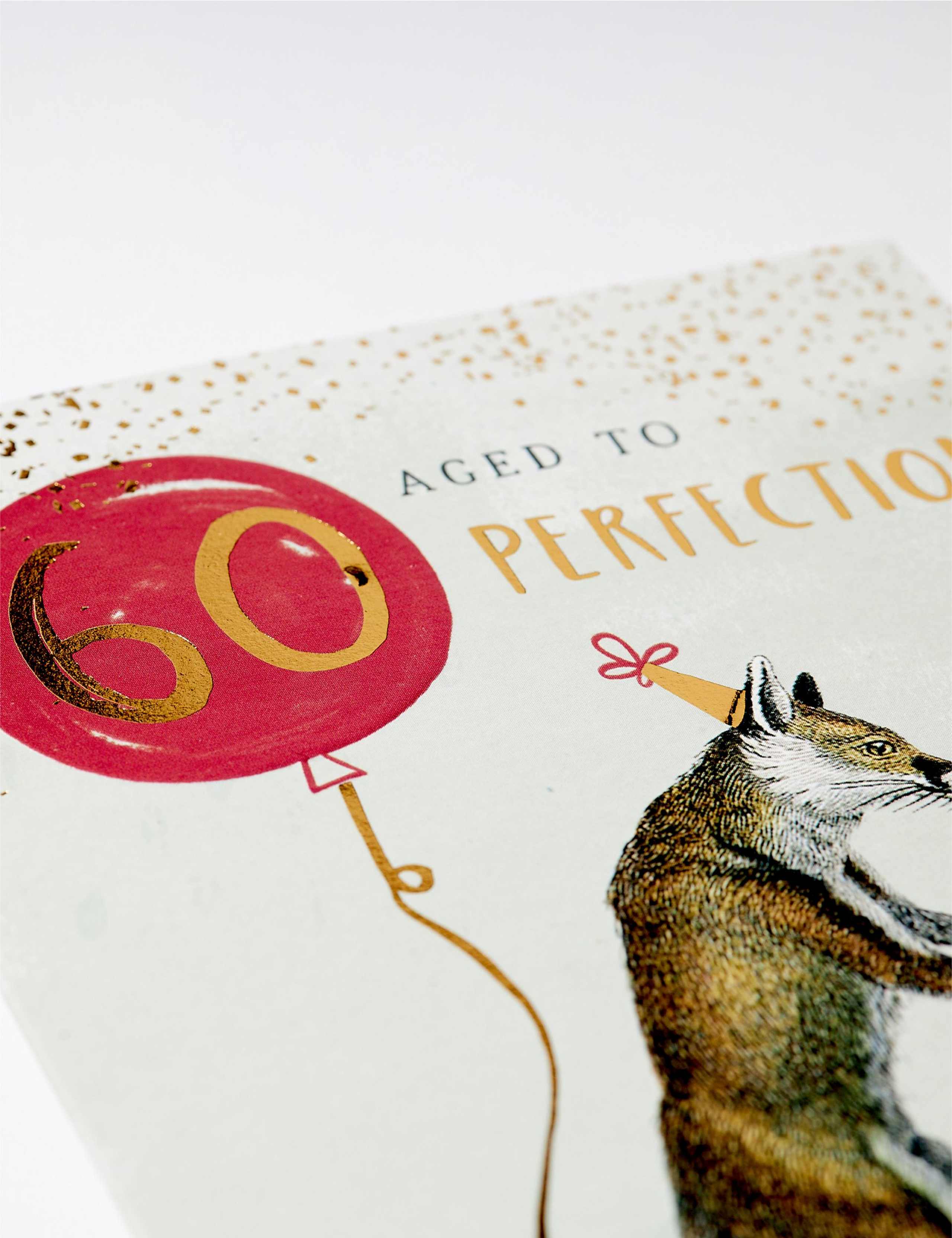 Fine Wine 60th Birthday Card 2 of 2