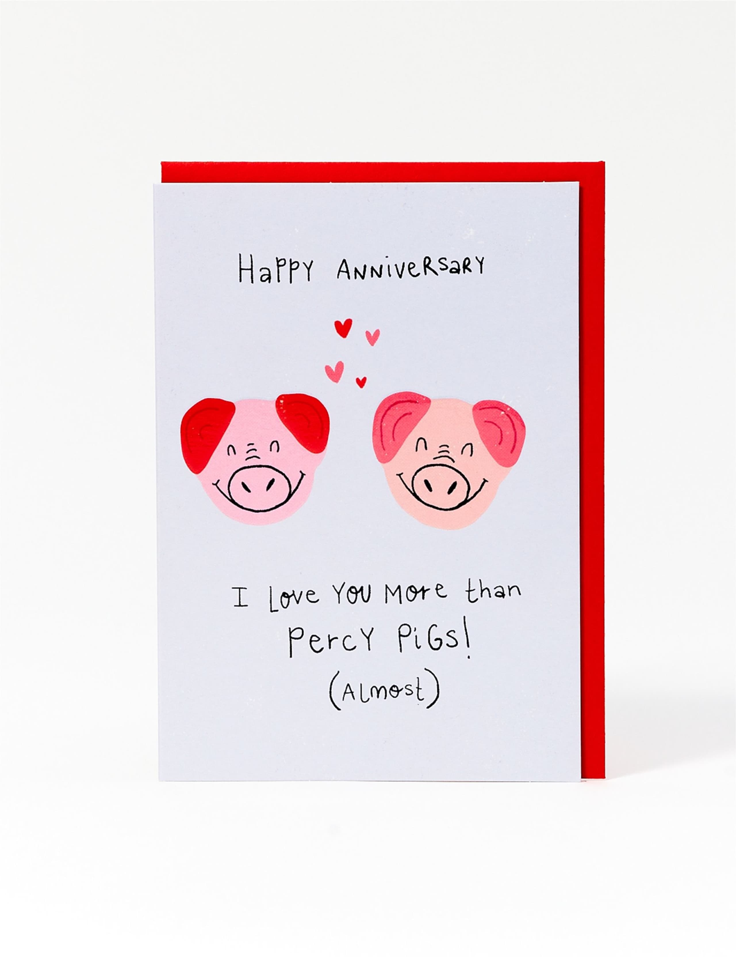 Percy Pigs™ Anniversary Card 1 of 1
