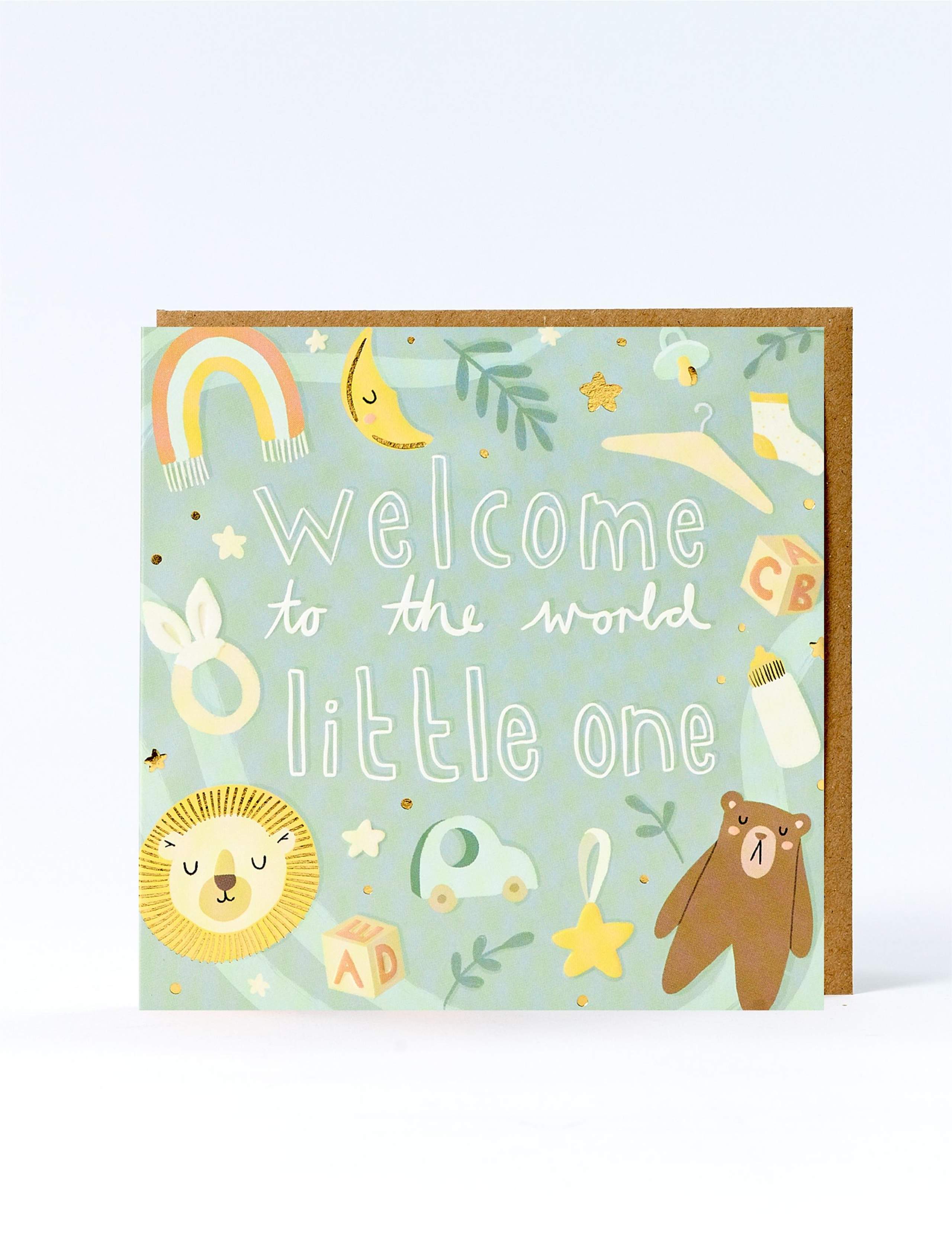 Welcome To The World New Baby Card 1 of 1