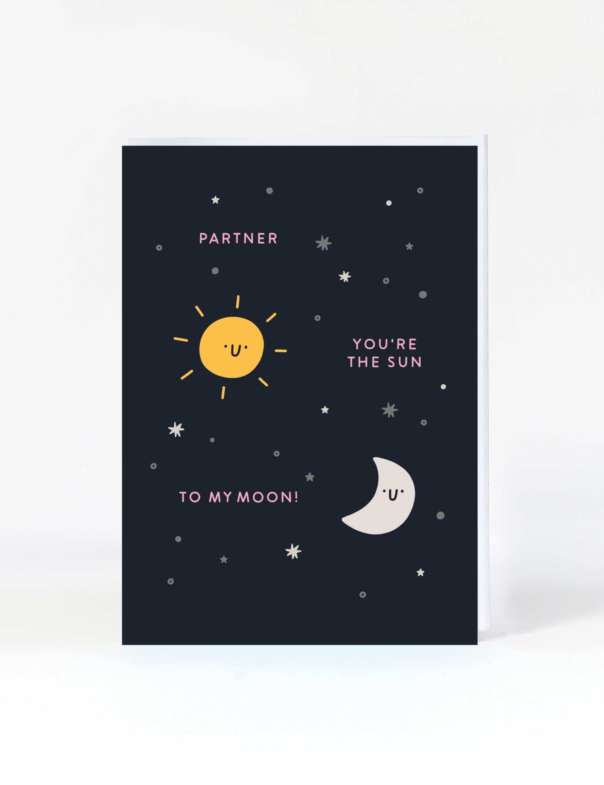 Partner Sun & Moon Valentine's Card 1 of 1