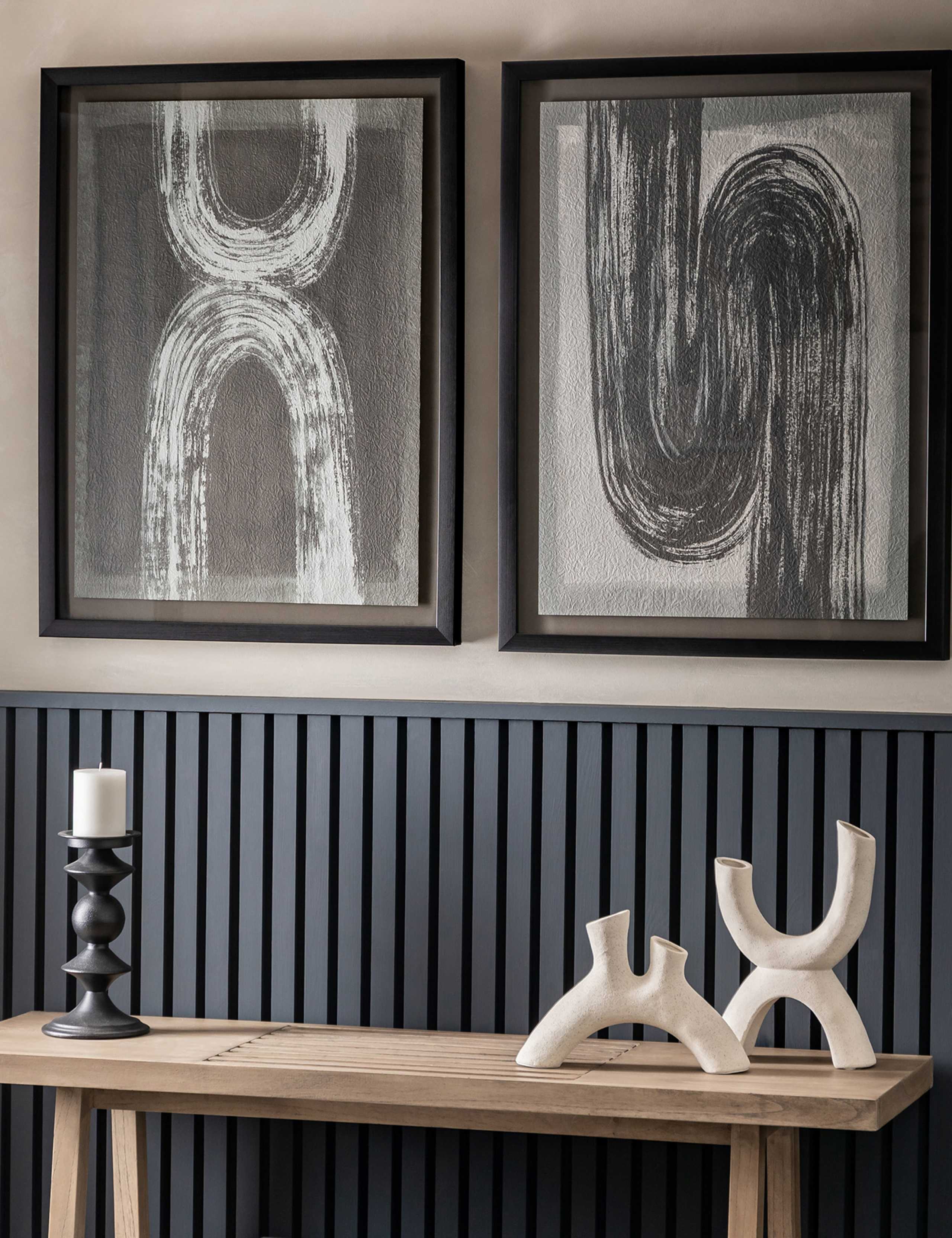 Avenue Abstract Rectangle Framed Art 5 of 5