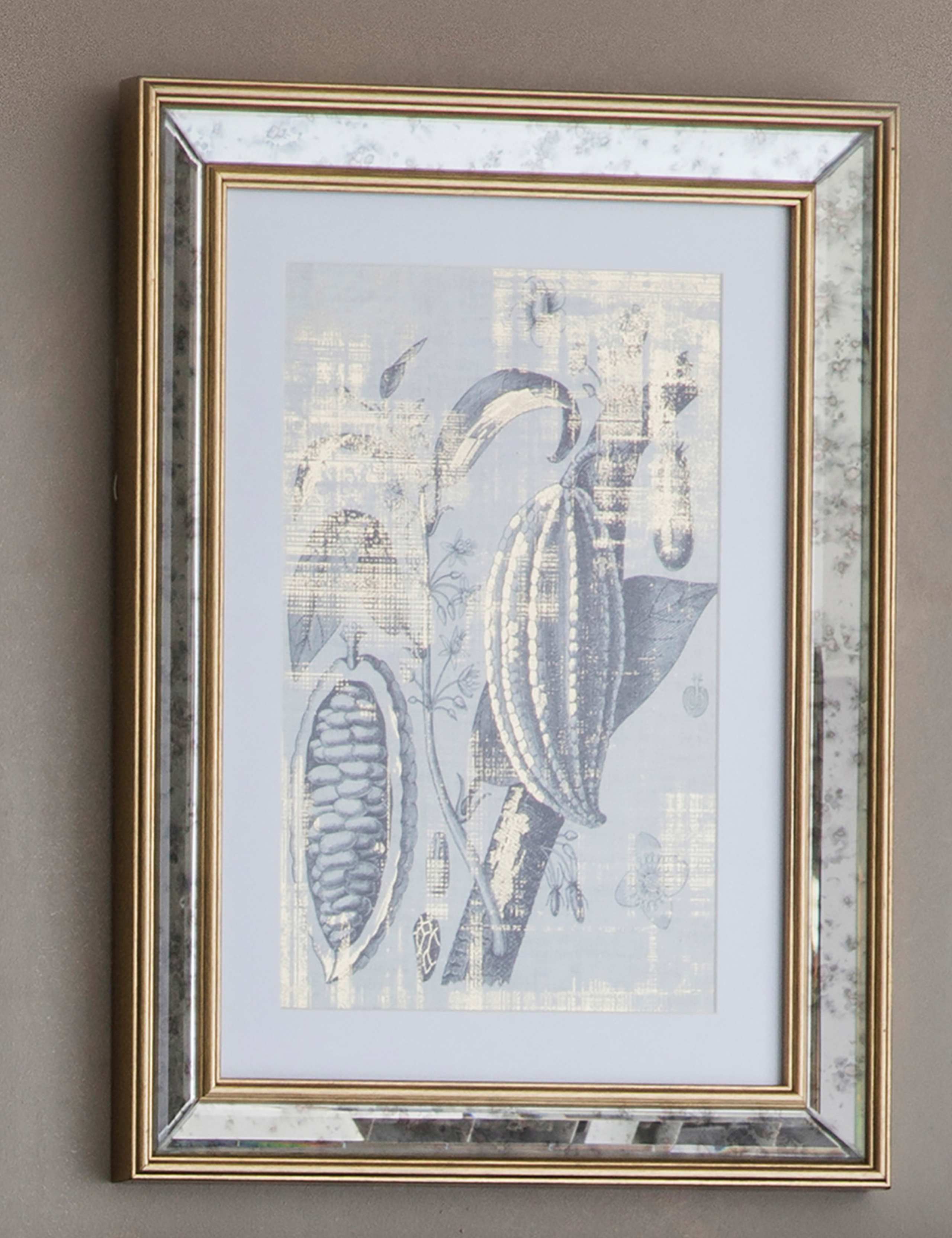 Set of 2 Braun Botanical Rectangle Framed Art 4 of 5