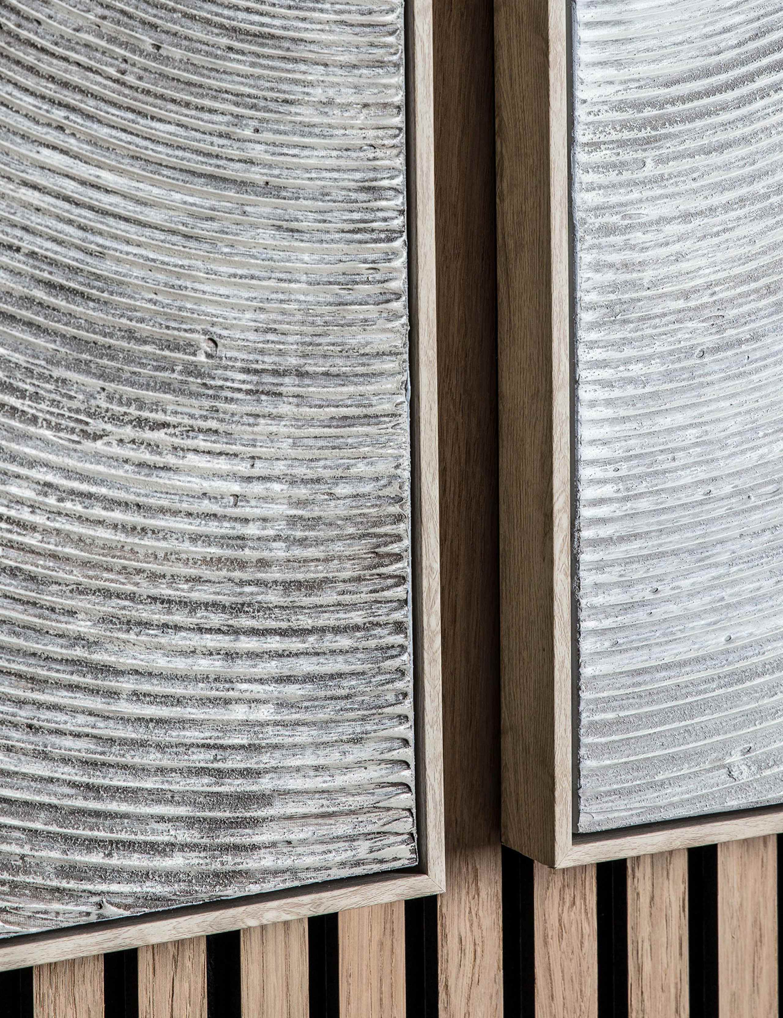 Set of 2 Spiral Duo Rectangle Framed Art 3 of 5