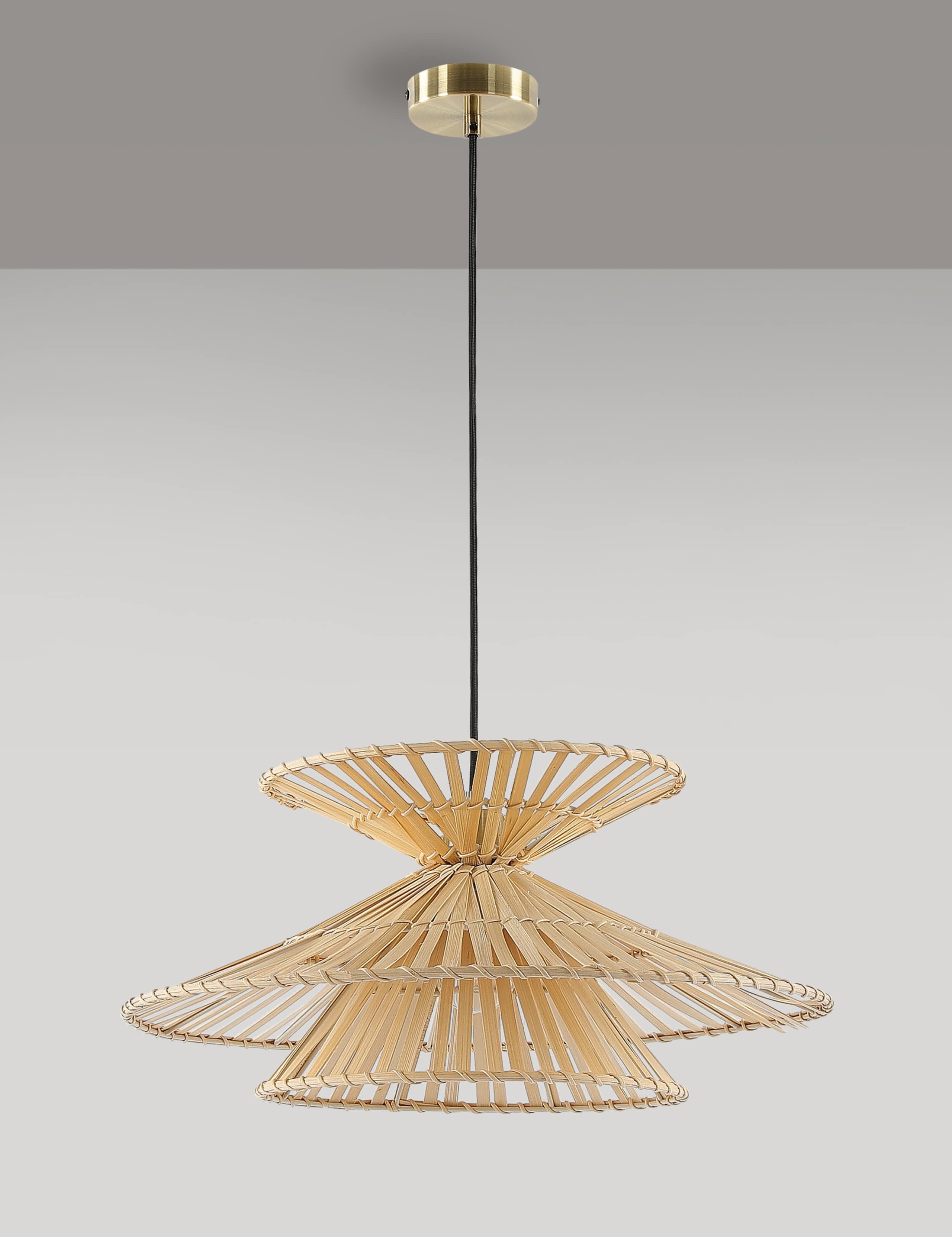 Wicker Pendant Light 1 of 6
