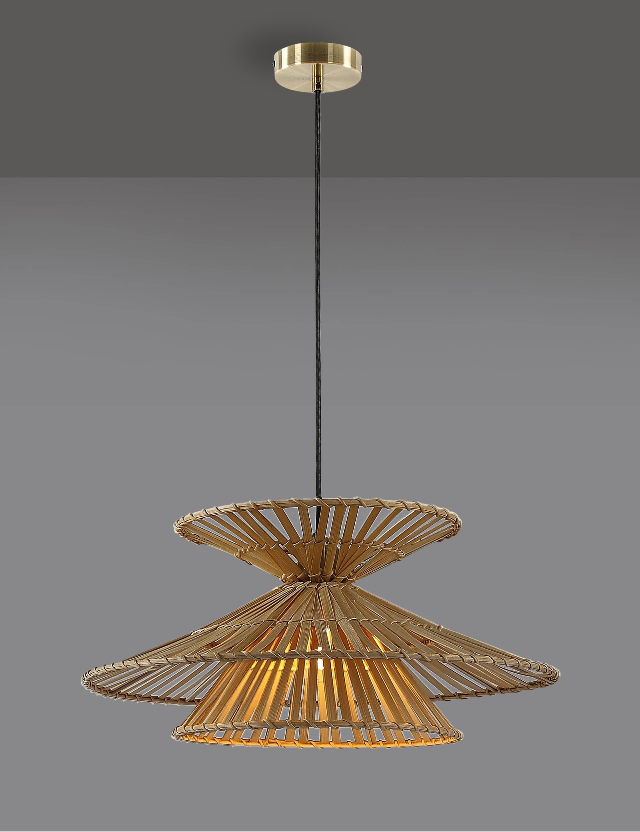 Wicker Pendant Light 6 of 6