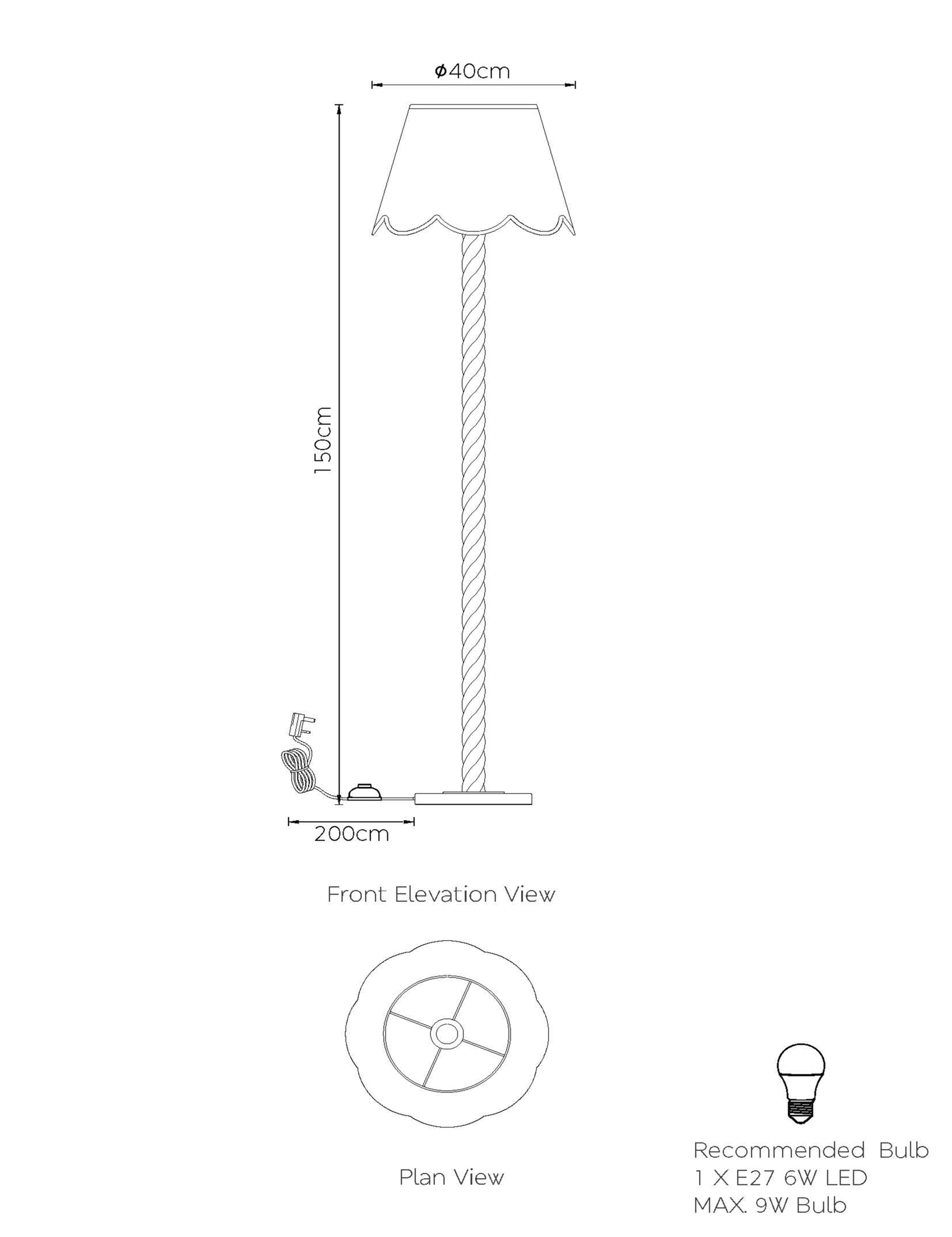Amelia Floor Lamp 8 of 9
