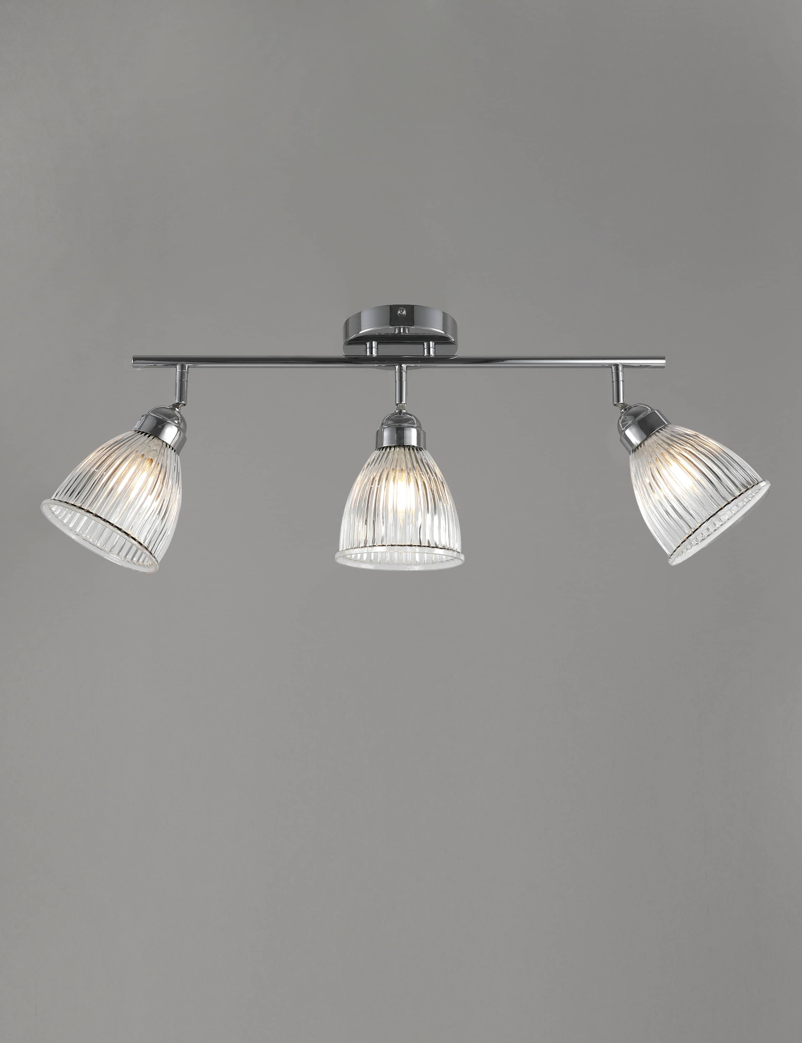 Florence 3 Light Flush Bar Light 6 of 6