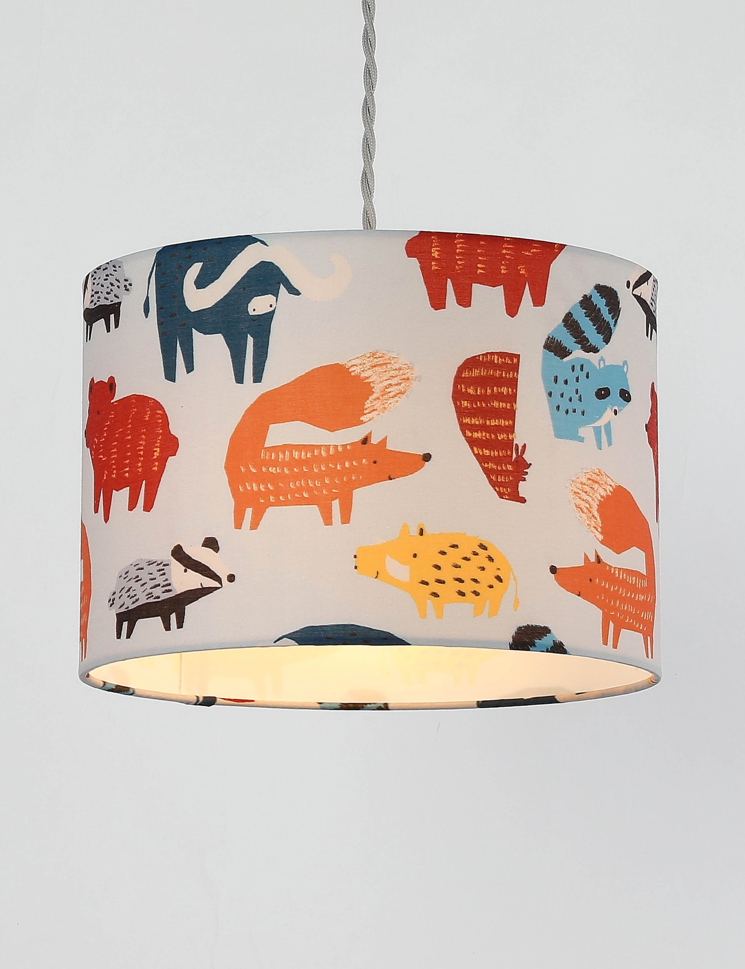 Animal Print Ceiling Lamp Shade 2 of 5