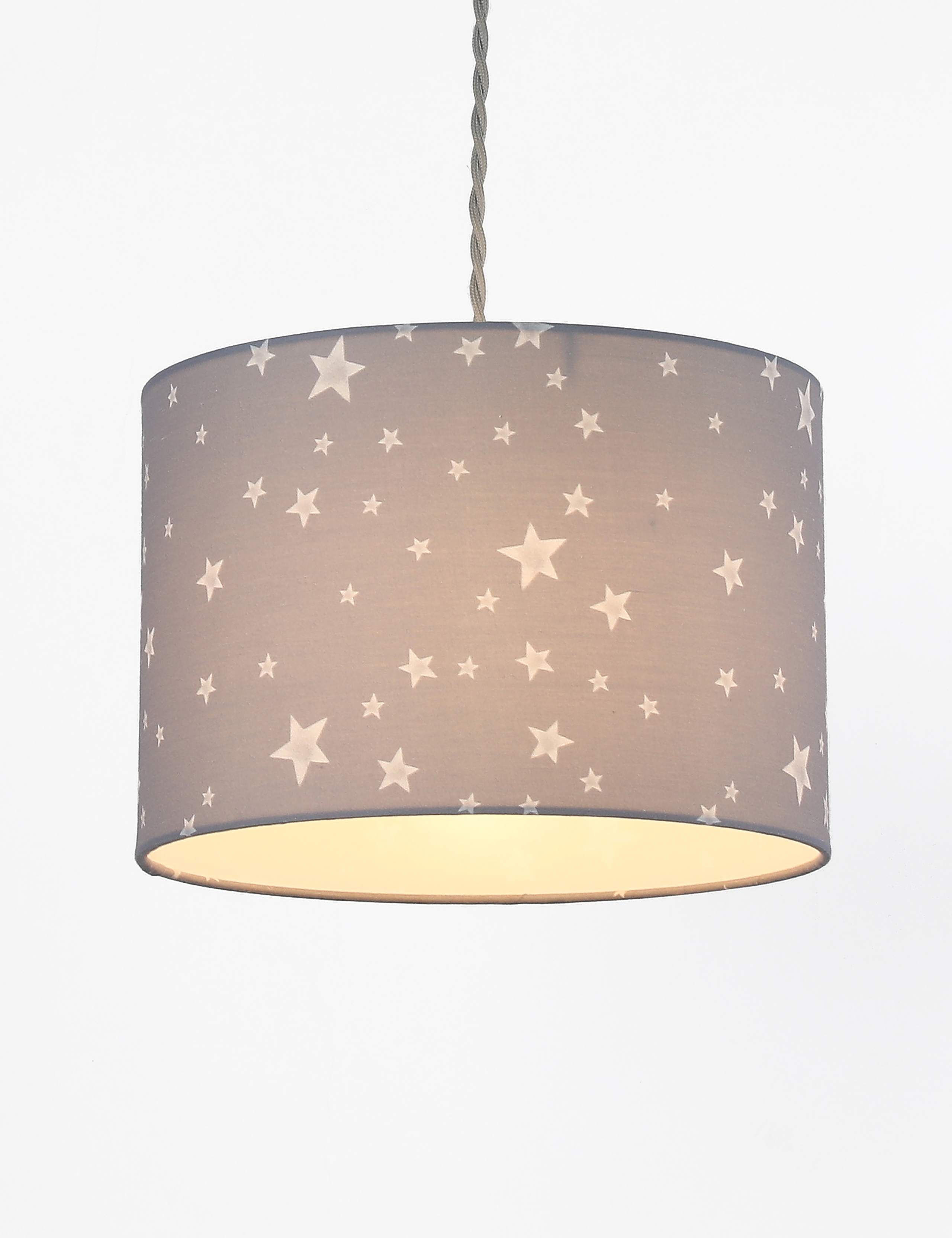 Star Print Ceiling Lamp Shade 2 of 5