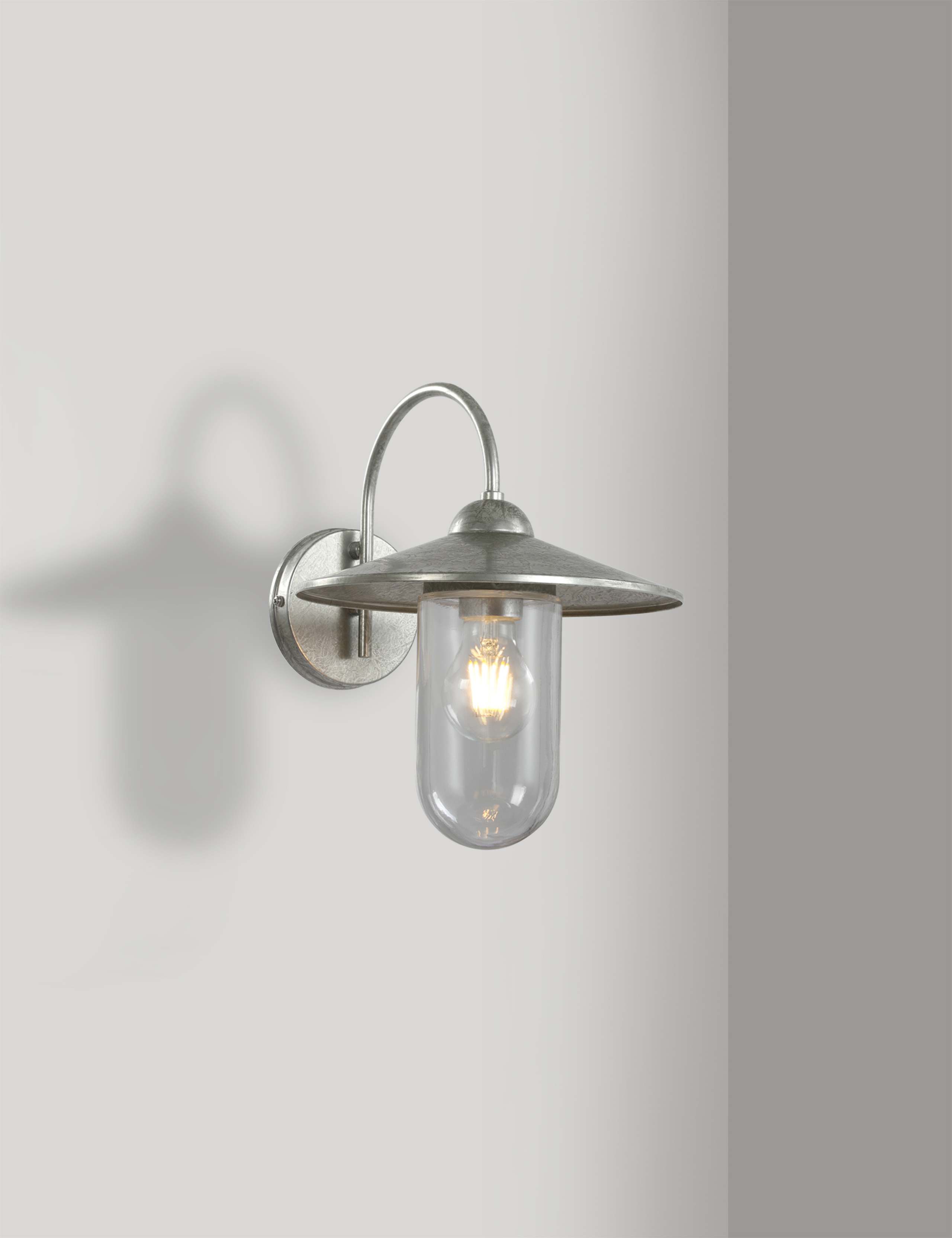 Outdoor Disk Wall Light 5 of 7