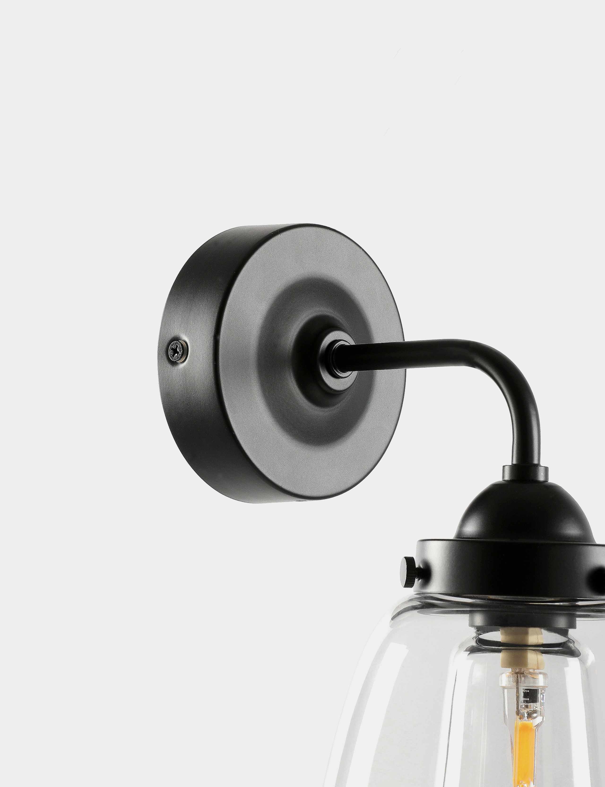 Outdoor Glass Shade Wall Light 4 of 9