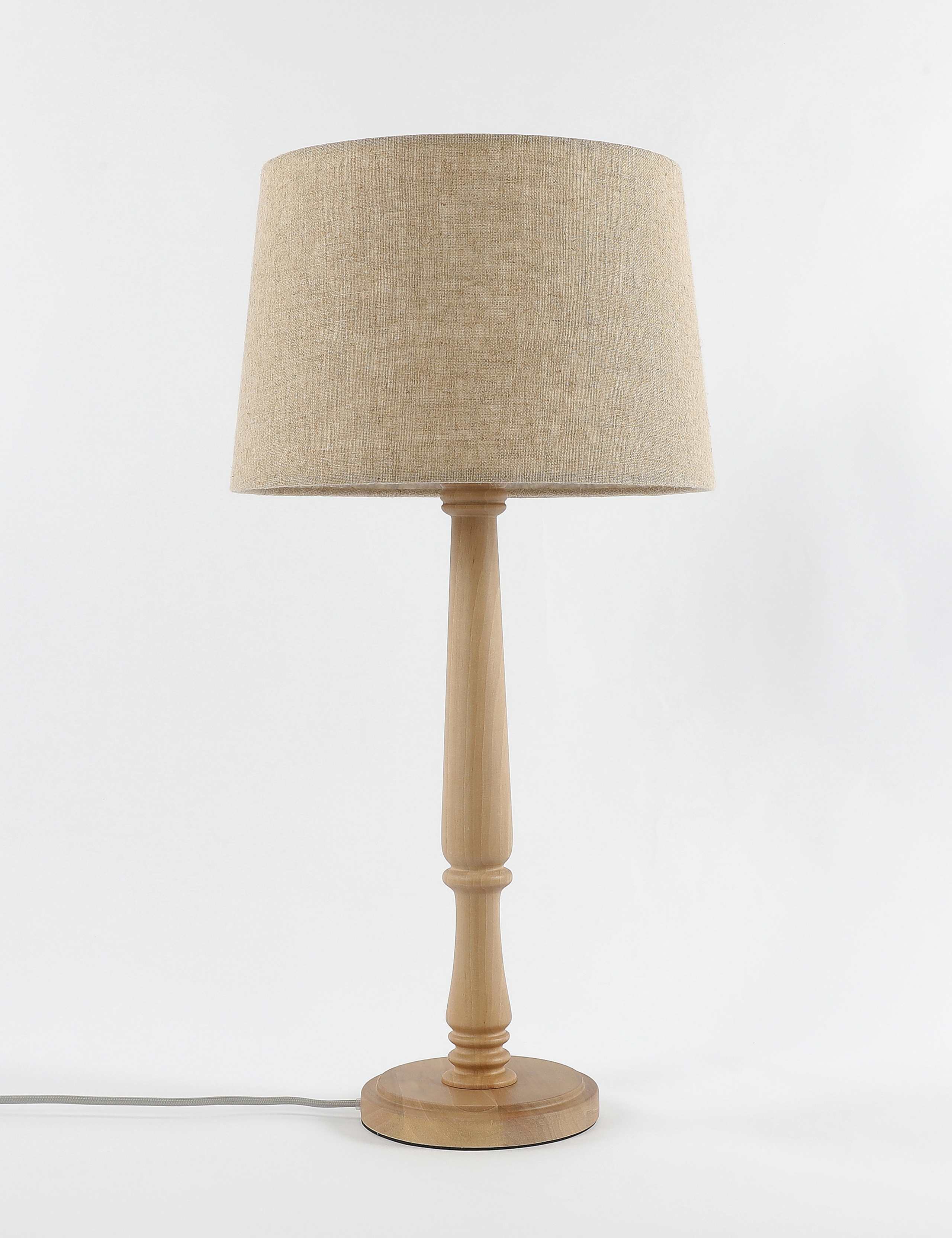 Wooden Table Lamp 1 of 7