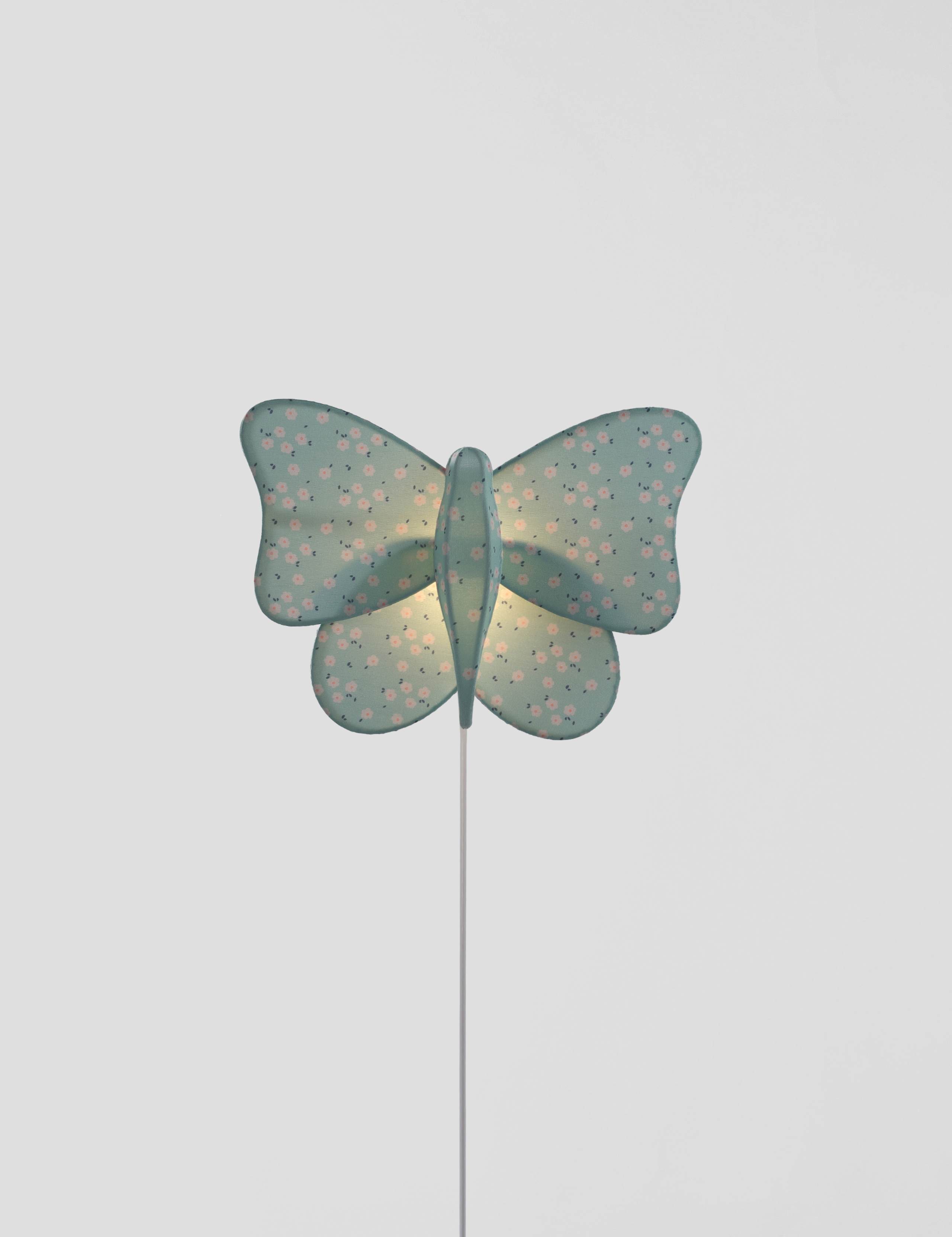 Butterfly Plug In Wall Light 6 of 7