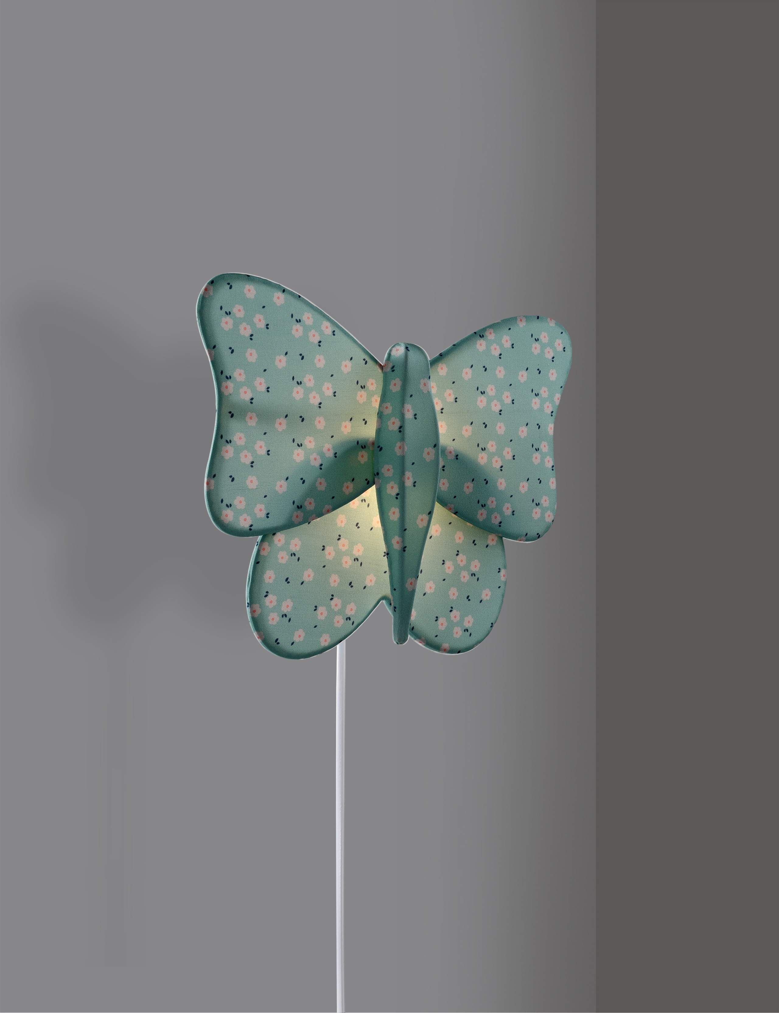 Butterfly Plug In Wall Light 7 of 7