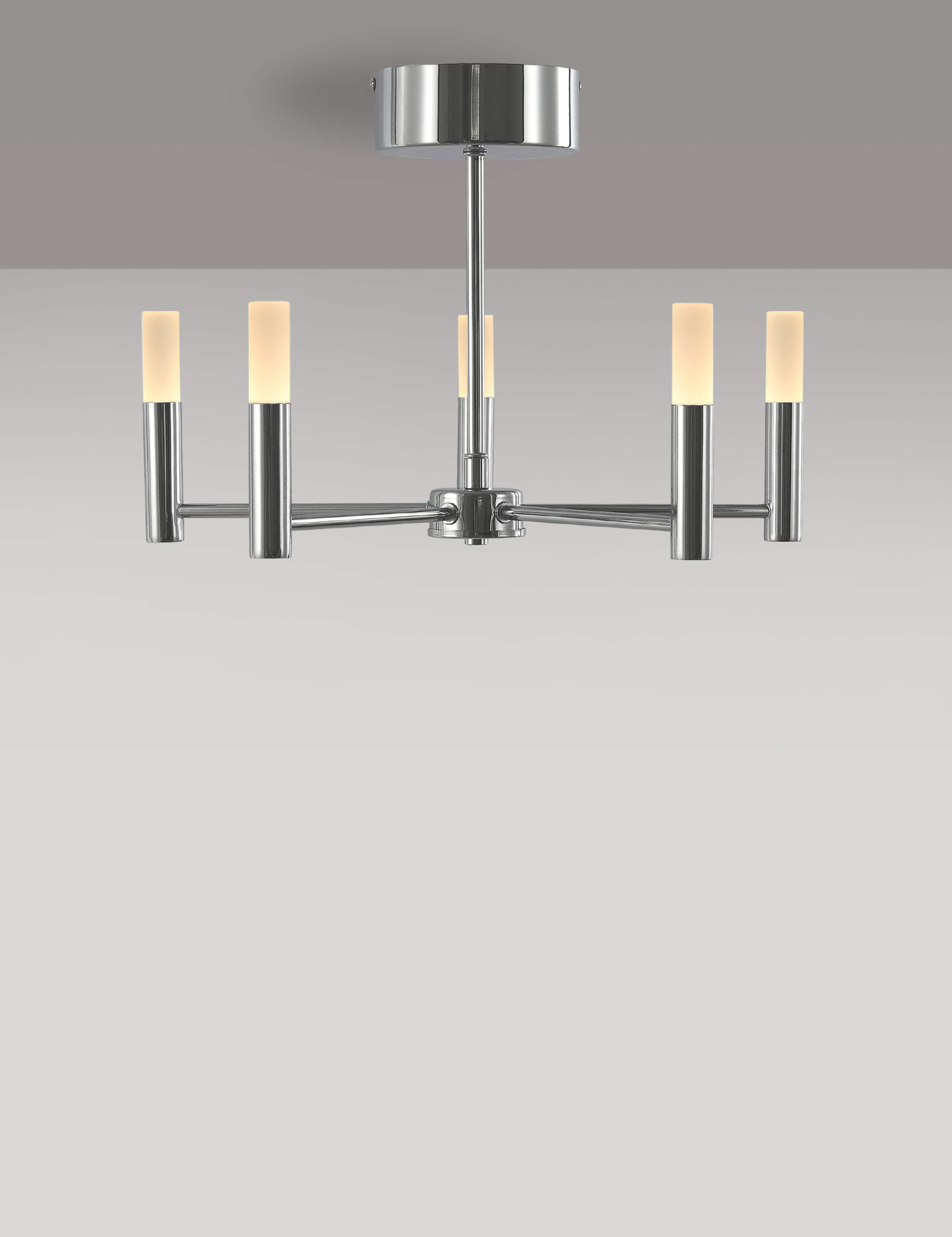 Five Light LED Chandelier 2 of 5