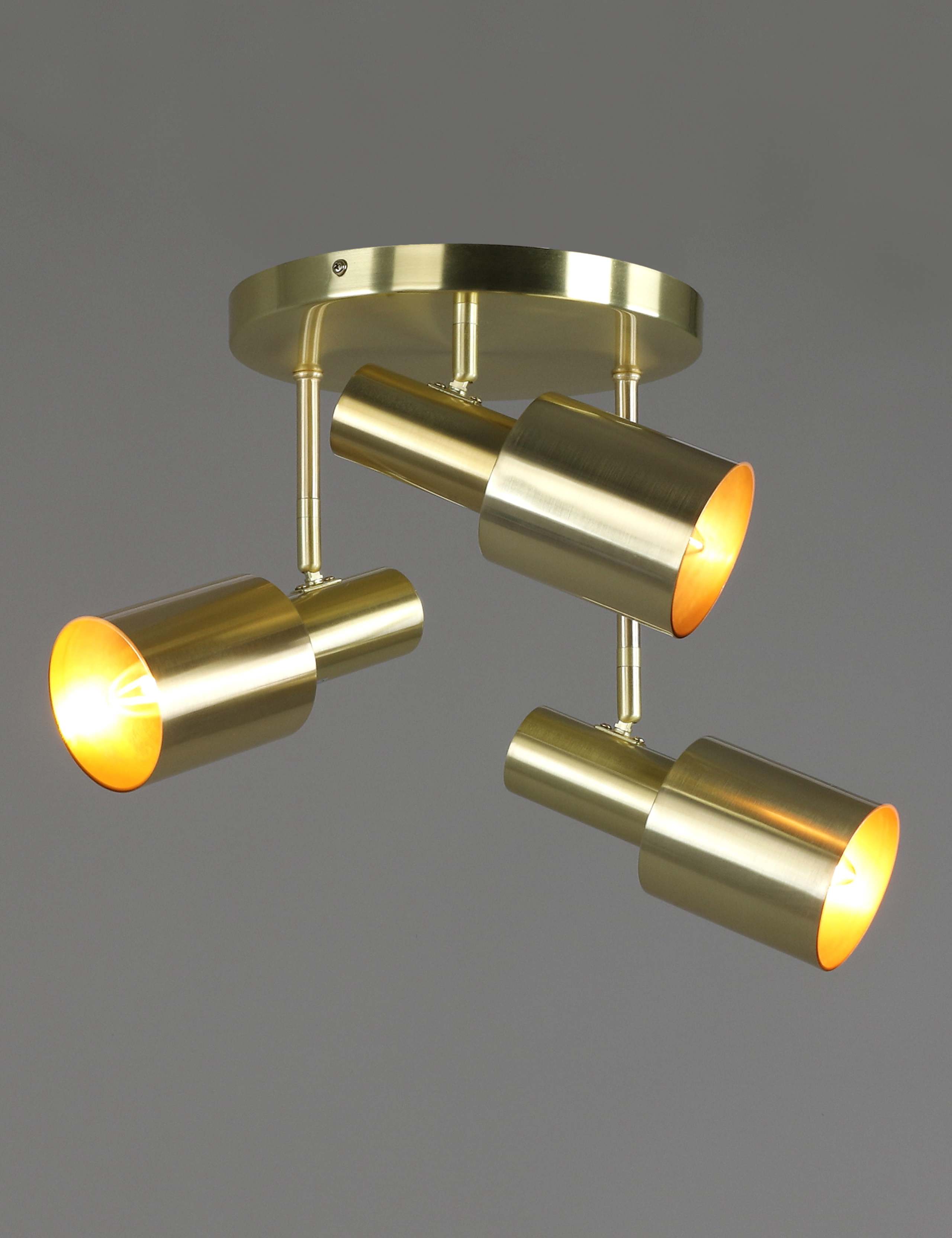 Ava 3 Spot Light Flush Ceiling Light 6 of 6