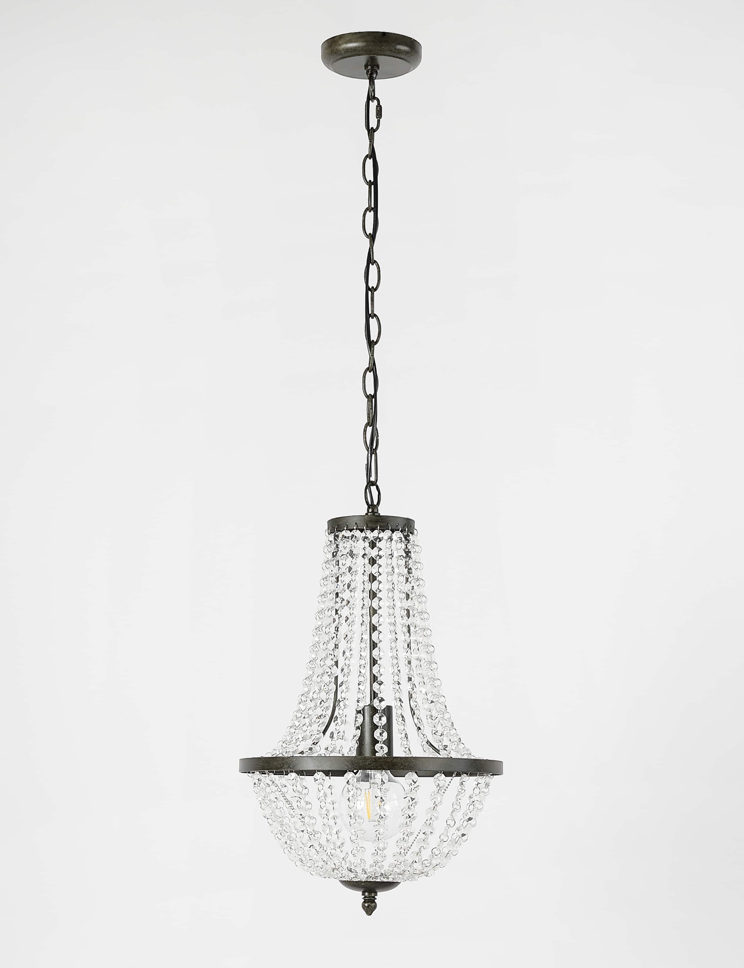 Small Vintage Chandelier 1 of 3