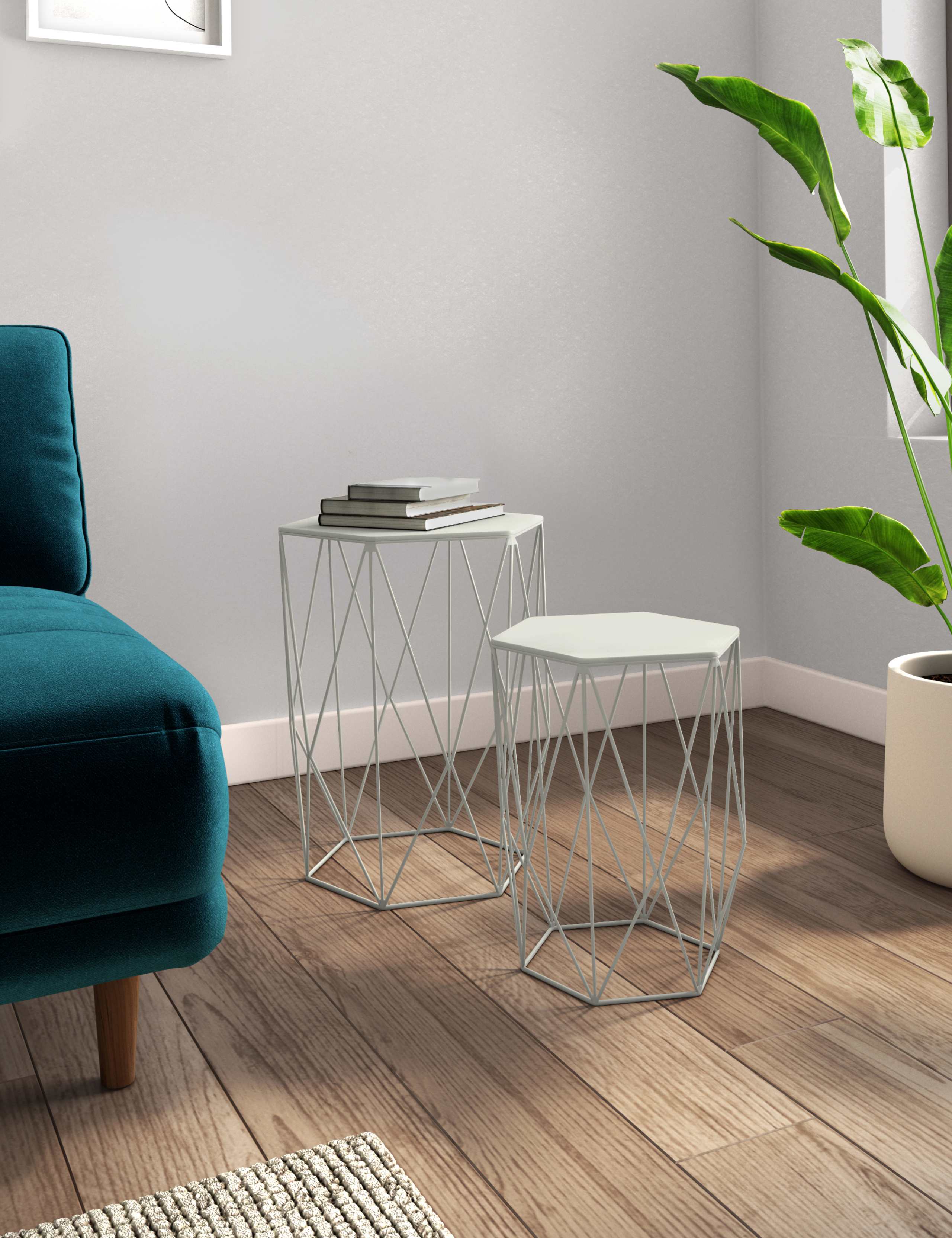 Wire Nest of Tables 1 of 6