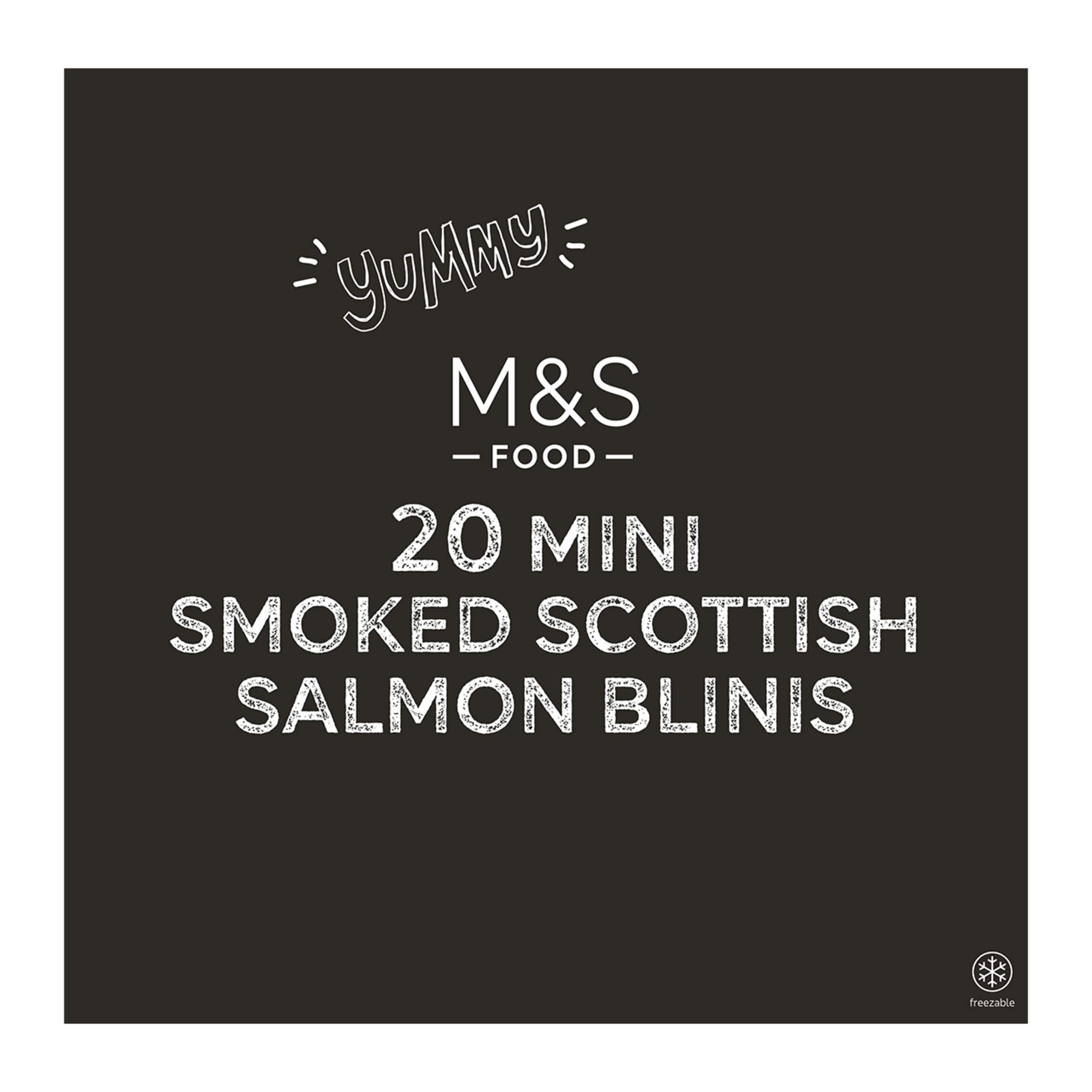 Salmon Blini Kit (20 Pieces) - (Last Collection Date 30th September 2020) 1 of 1