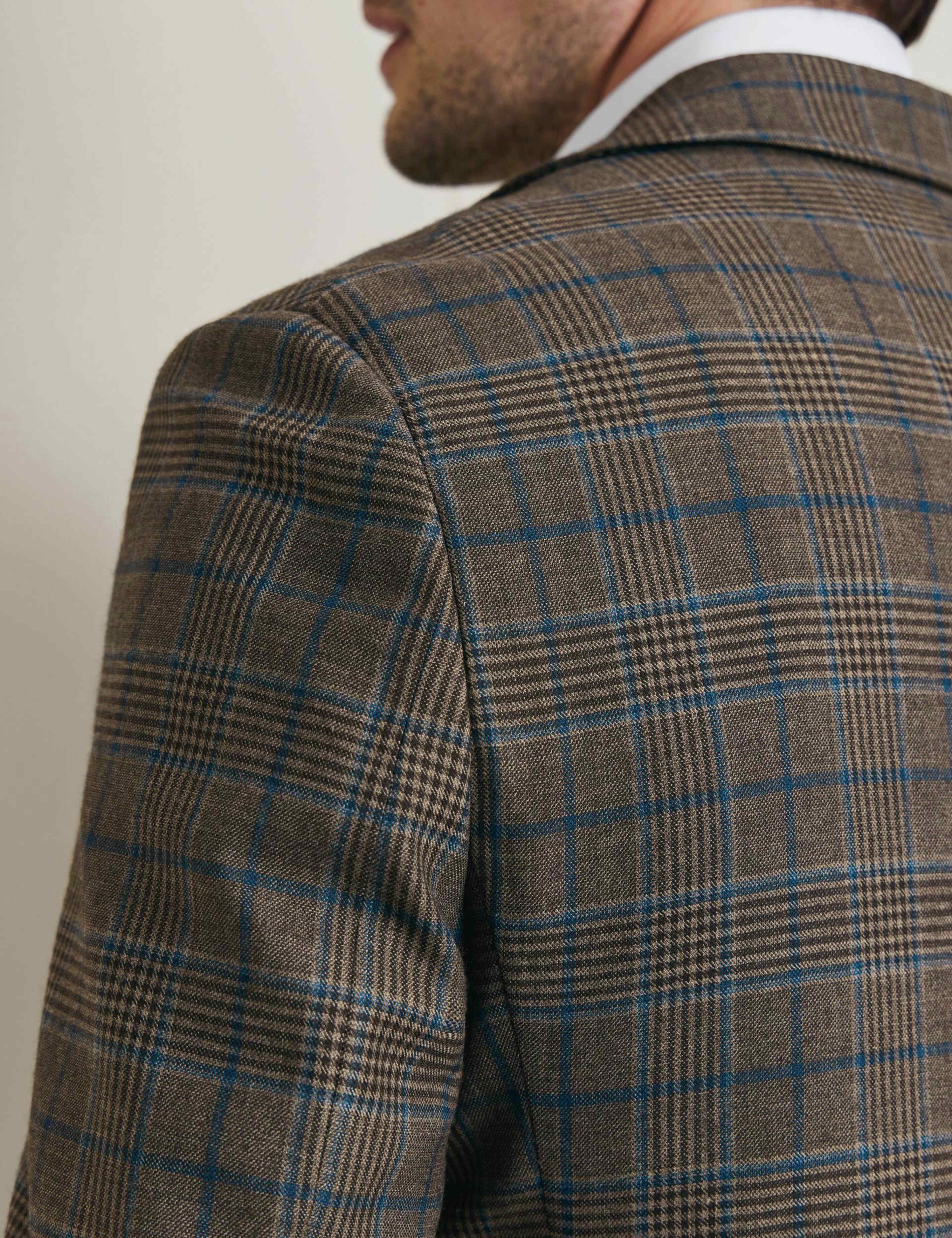 Wool Blend Wax Jacket thumbnail 3