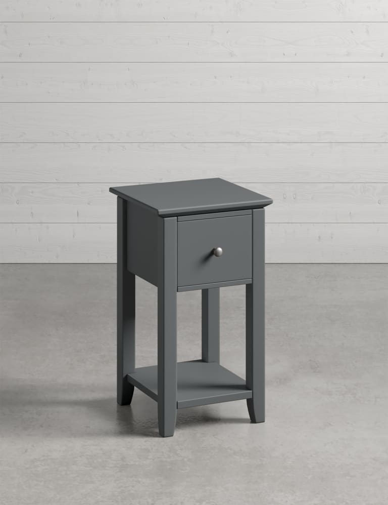 Set of 2 Hastings 1 Drawer Slim Bedside Tables M S