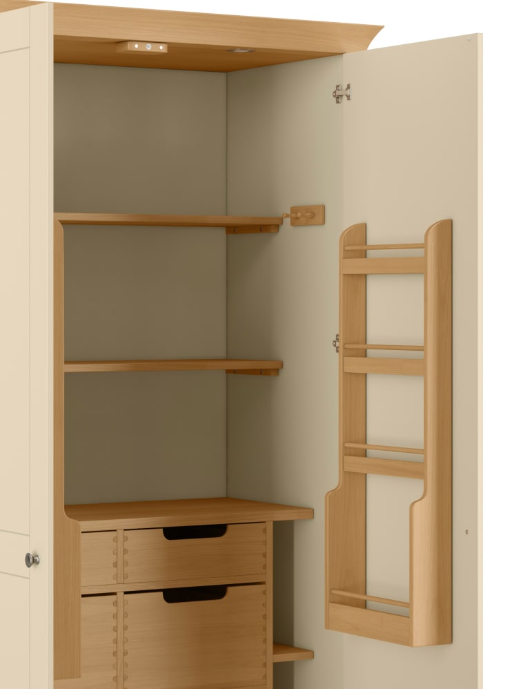 Padstow Larder Unit Cream M S IE
