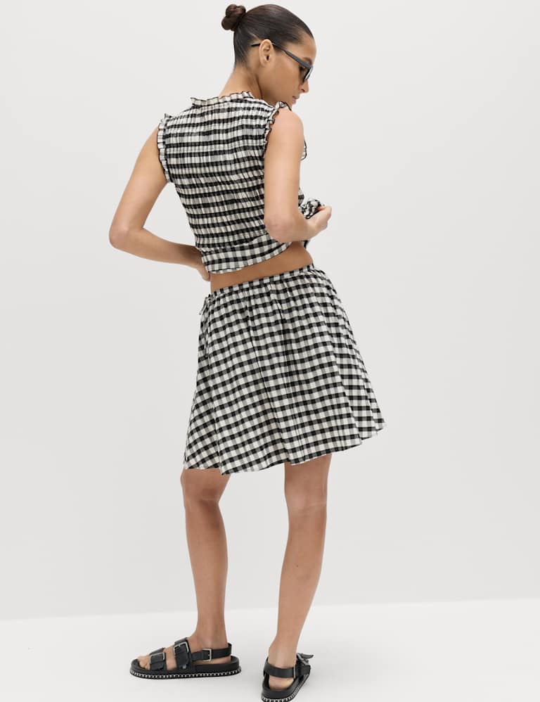 Gingham Top & Skirt Set 6 of 6