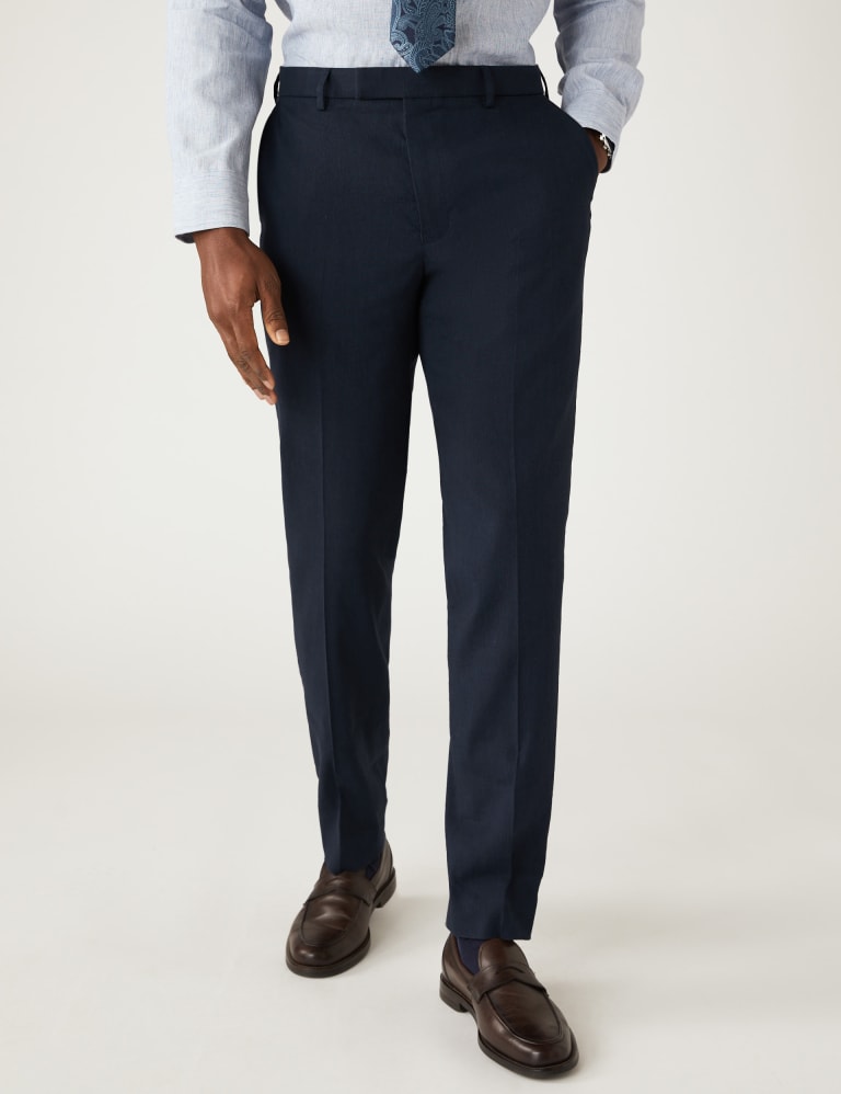 Tailored Fit Italian Linen Miracle™ Suit 5 of 6
