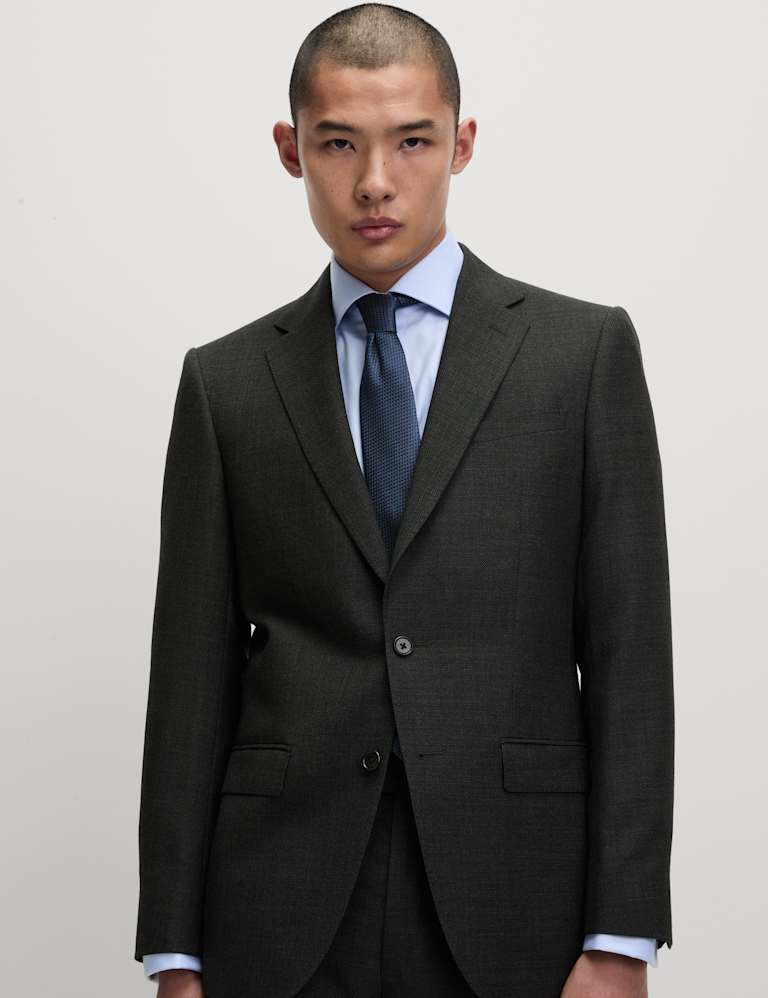 2 Piece Regular Fit Pure Wool Suit 5 of 6