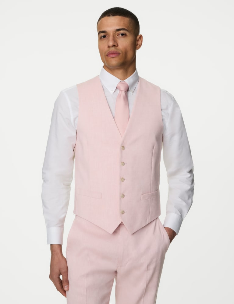 Tailored Fit Italian Linen Miracle™ Suit 2 of 6
