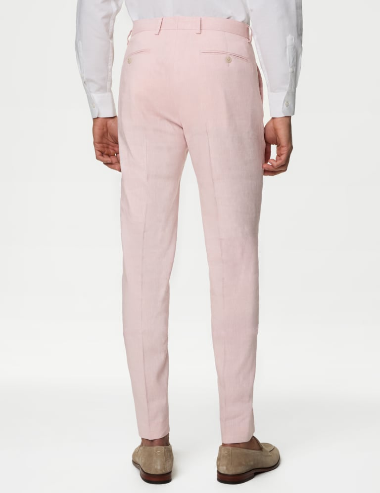 Tailored Fit Italian Linen Miracle™ Suit 6 of 6