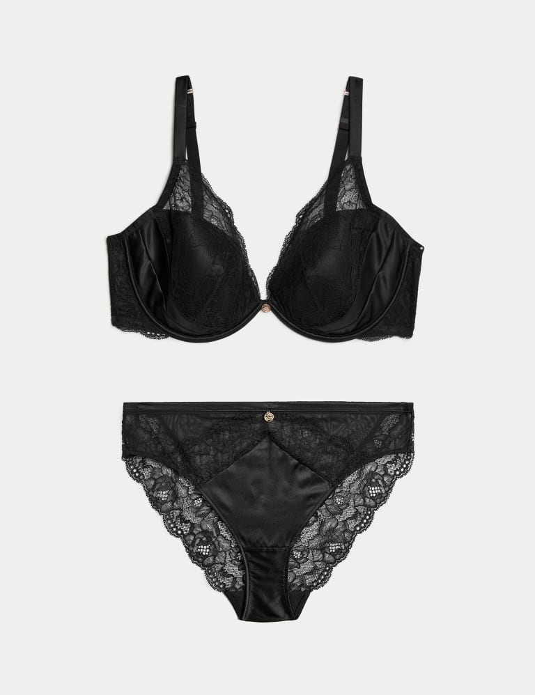 Silk Beau Wired Plunge Bra Set F-H 2 of 6